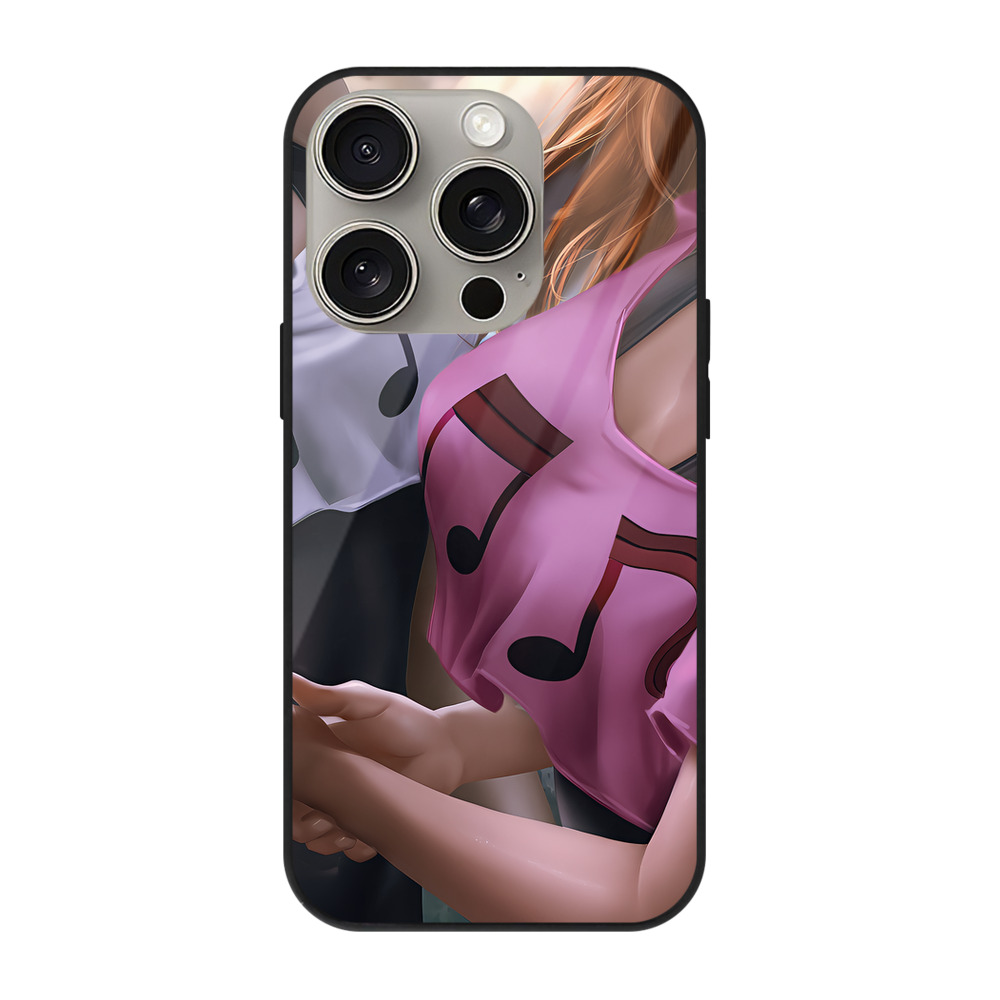（画像用） EVA 新世紀エヴァンゲリオン 【iPhone15Pro対応】スマホケース 耐衝撃＆黄変防止 背面ガラス