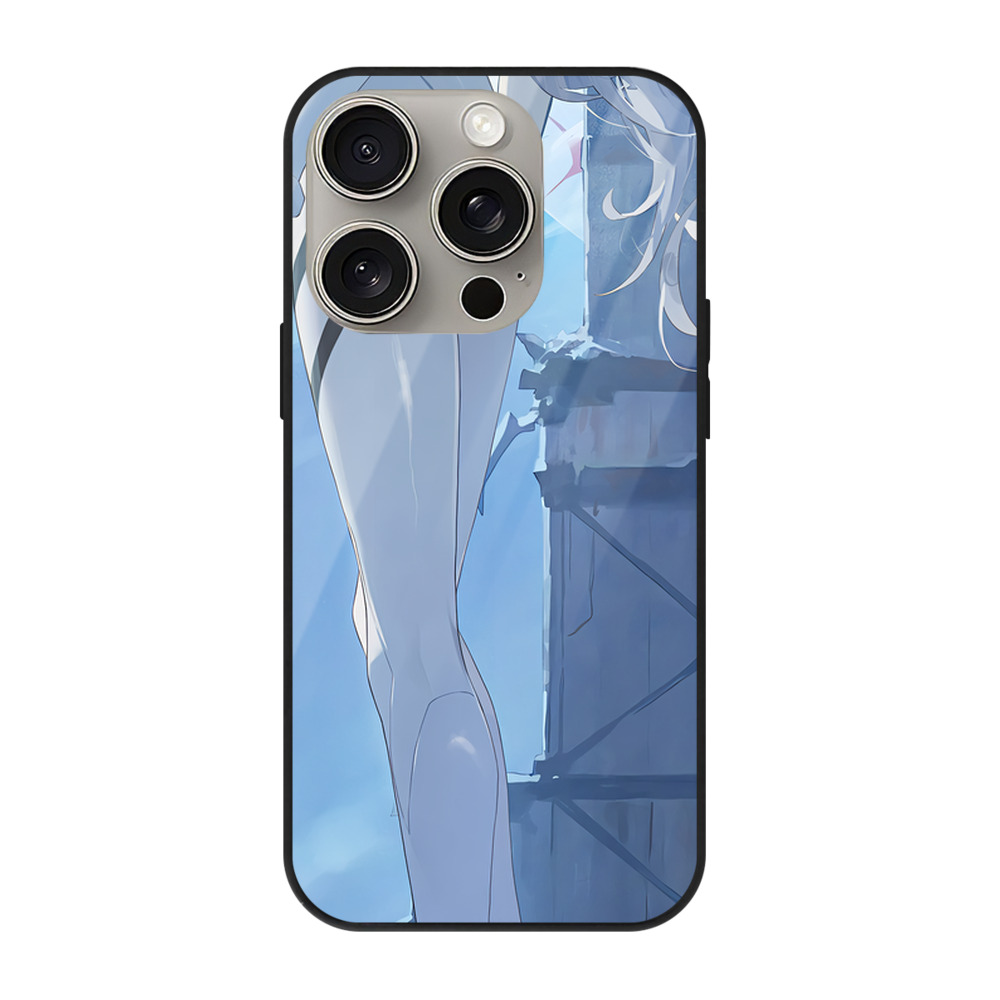 （画像用） EVA 新世紀エヴァンゲリオン 【iPhone15Pro対応】スマホケース 耐衝撃＆黄変防止 背面ガラス