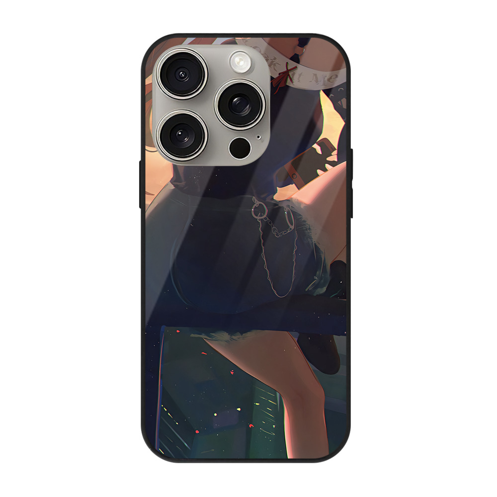 （画像用） EVA 新世紀エヴァンゲリオン 【iPhone15Pro対応】スマホケース 耐衝撃＆黄変防止 背面ガラス