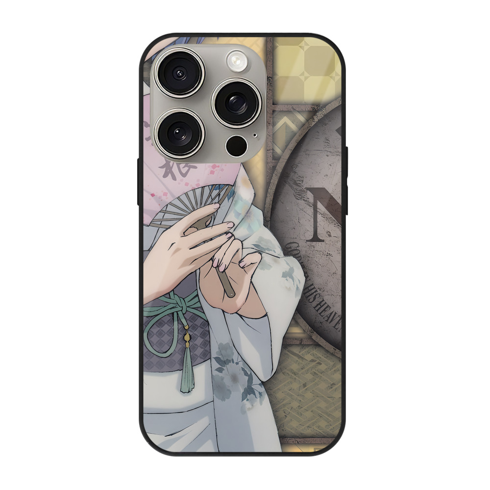 （画像用） EVA 新世紀エヴァンゲリオン 【iPhone15Pro対応】スマホケース 耐衝撃＆黄変防止 背面ガラス