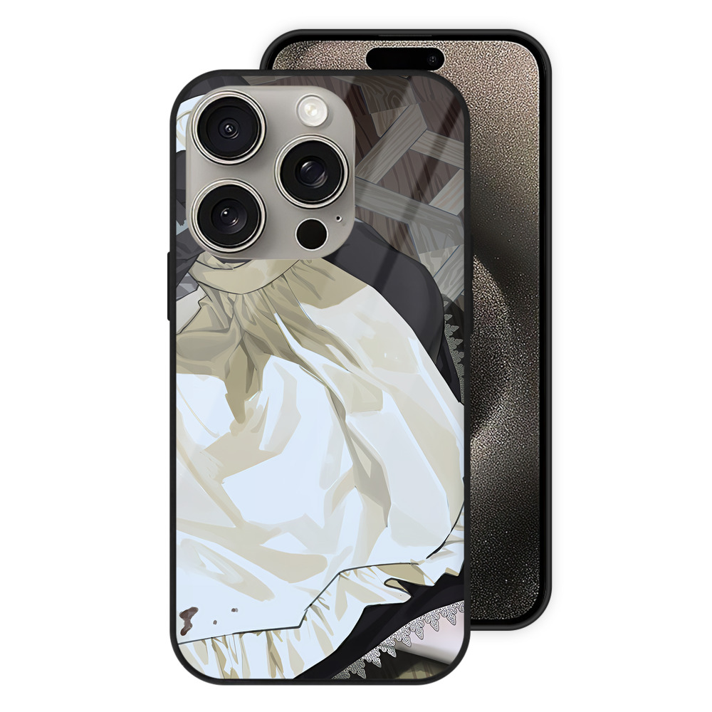 （画像用） EVA 新世紀エヴァンゲリオン 【iPhone15Pro対応】スマホケース 耐衝撃＆黄変防止 背面ガラス