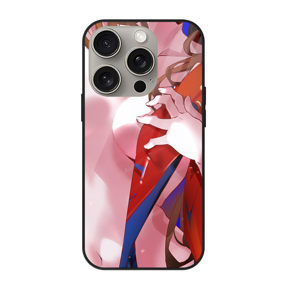 （画像用） EVA 新世紀エヴァンゲリオン 【iPhone15Pro対応】スマホケース 耐衝撃＆黄変防止 背面ガラス