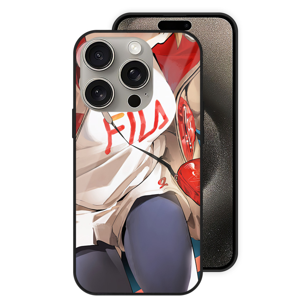 （画像用） EVA 新世紀エヴァンゲリオン 【iPhone15Pro対応】スマホケース 耐衝撃＆黄変防止 背面ガラス