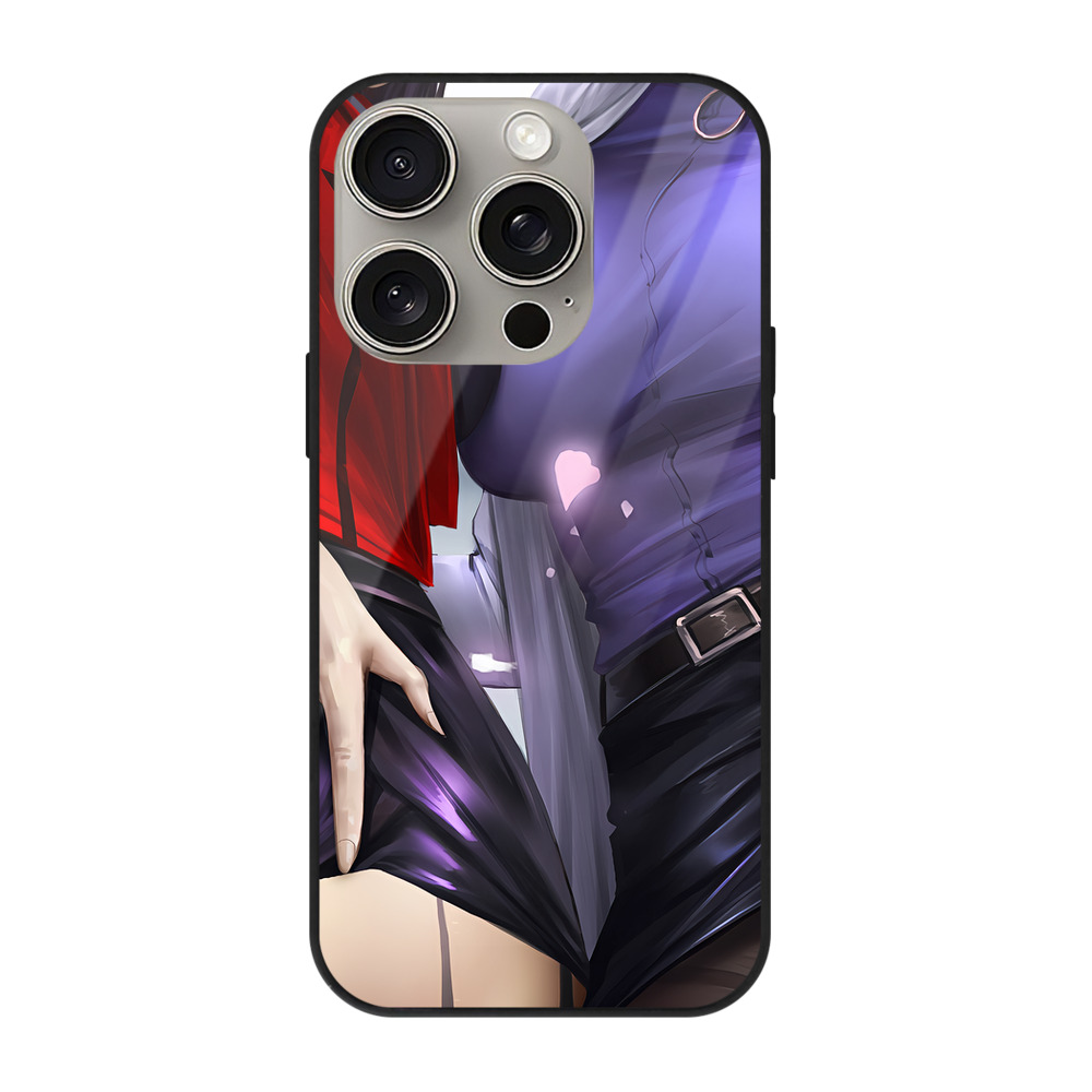 （画像用） EVA 新世紀エヴァンゲリオン 【iPhone15Pro対応】スマホケース 耐衝撃＆黄変防止 背面ガラス