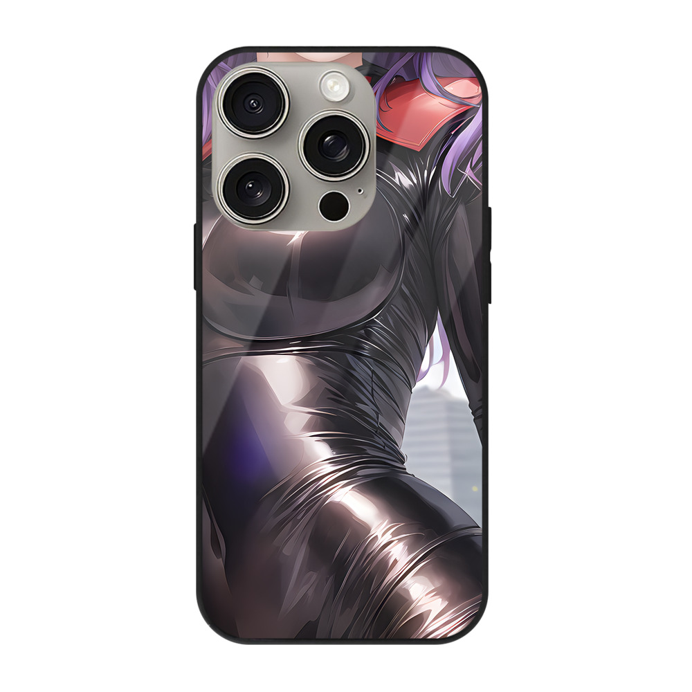 （画像用） EVA 新世紀エヴァンゲリオン 【iPhone15Pro対応】スマホケース 耐衝撃＆黄変防止 背面ガラス