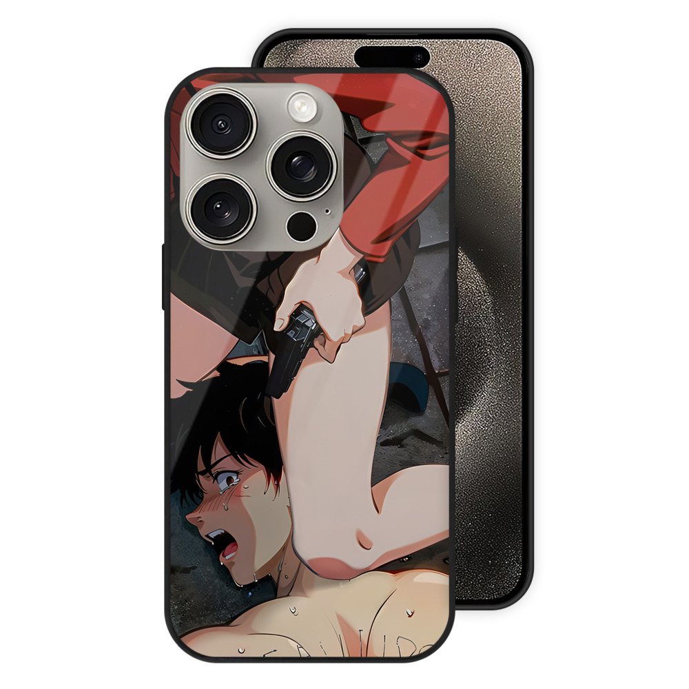 （画像用） EVA 新世紀エヴァンゲリオン 【iPhone15Pro対応】スマホケース 耐衝撃＆黄変防止 背面ガラス