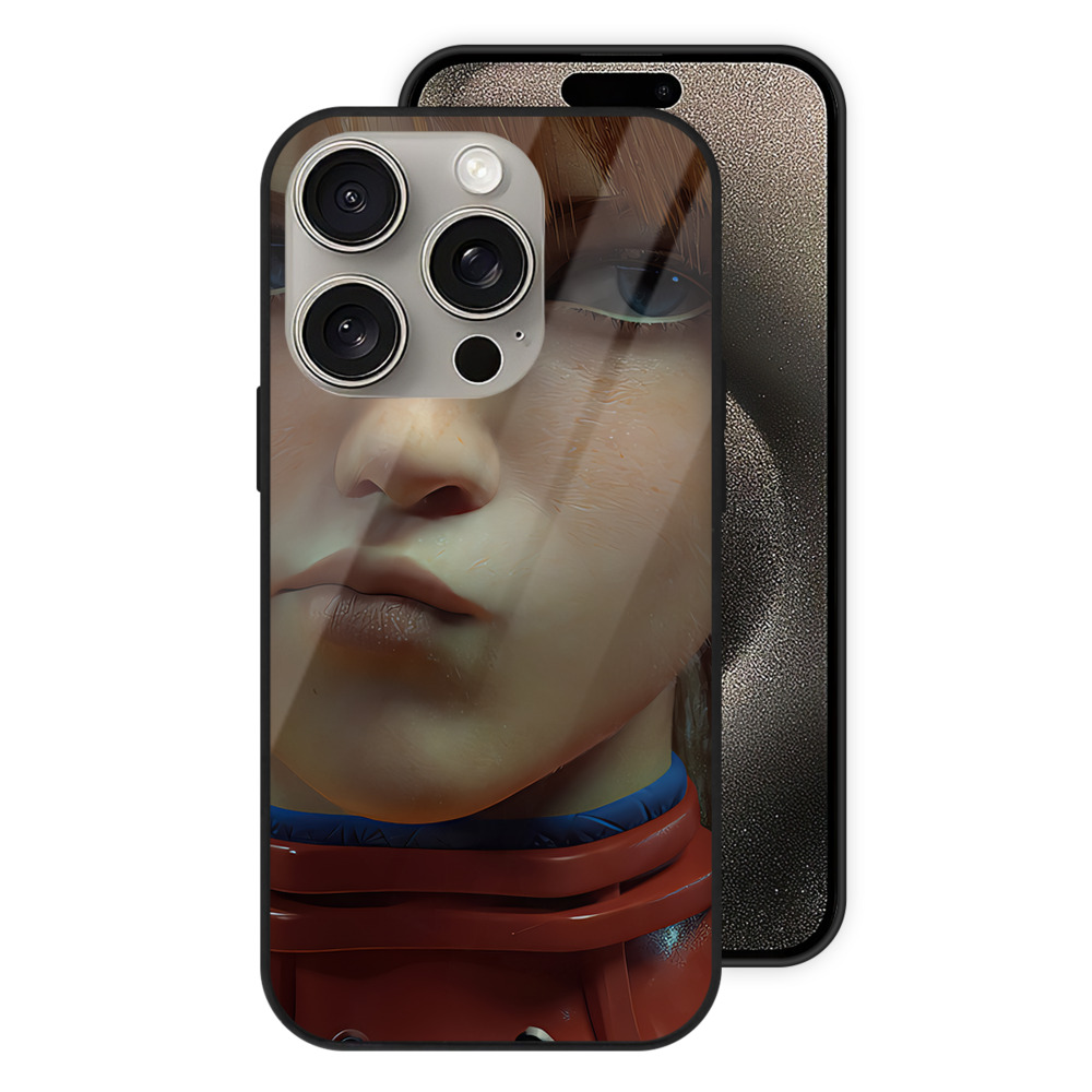 （画像用） EVA 新世紀エヴァンゲリオン 【iPhone15Pro対応】スマホケース 耐衝撃＆黄変防止 背面ガラス
