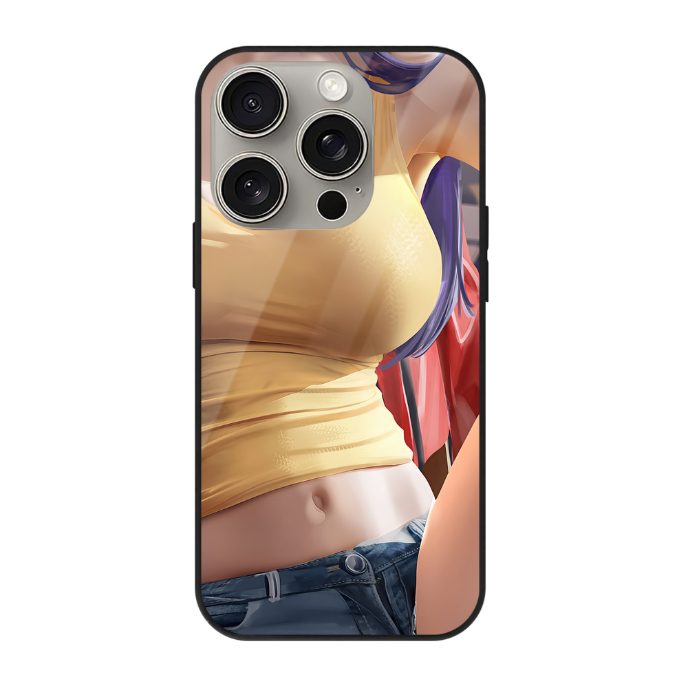 （画像用） EVA 新世紀エヴァンゲリオン 【iPhone15Pro対応】スマホケース 耐衝撃＆黄変防止 背面ガラス