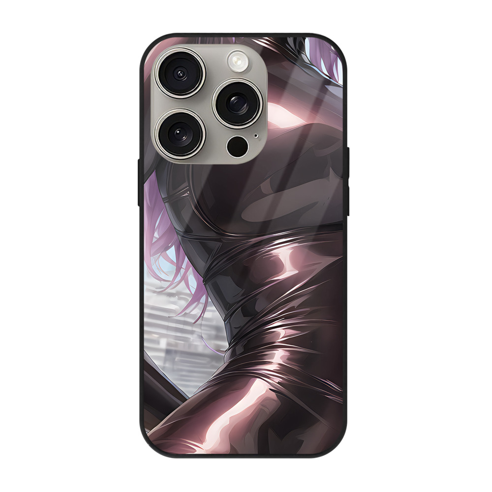 （画像用） EVA 新世紀エヴァンゲリオン 【iPhone15Pro対応】スマホケース 耐衝撃＆黄変防止 背面ガラス
