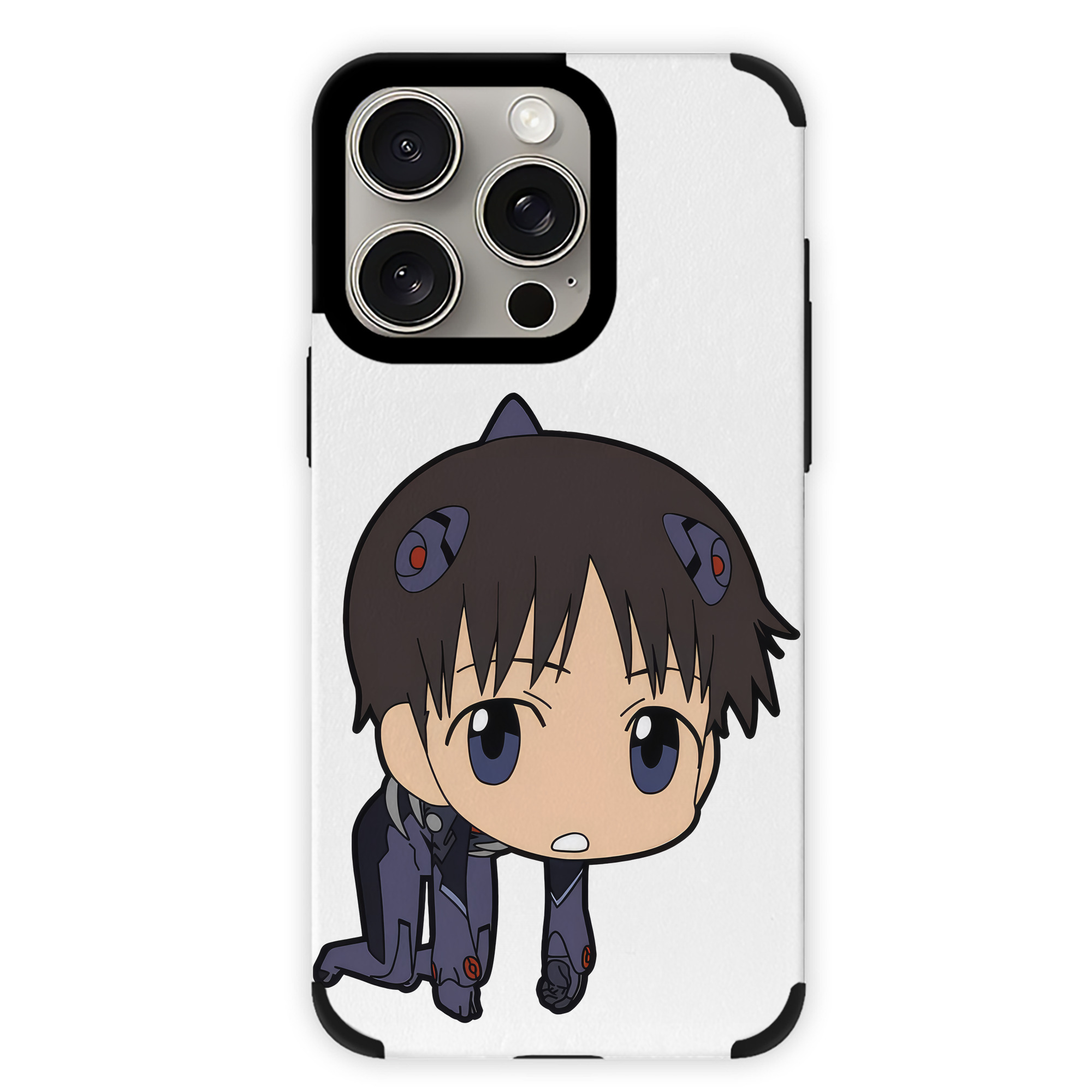 （画像用） EVA 新世紀エヴァンゲリオン 【iPhone15ProMax対応】 PUレザー スマホケース 耐衝撃＆黄変防止