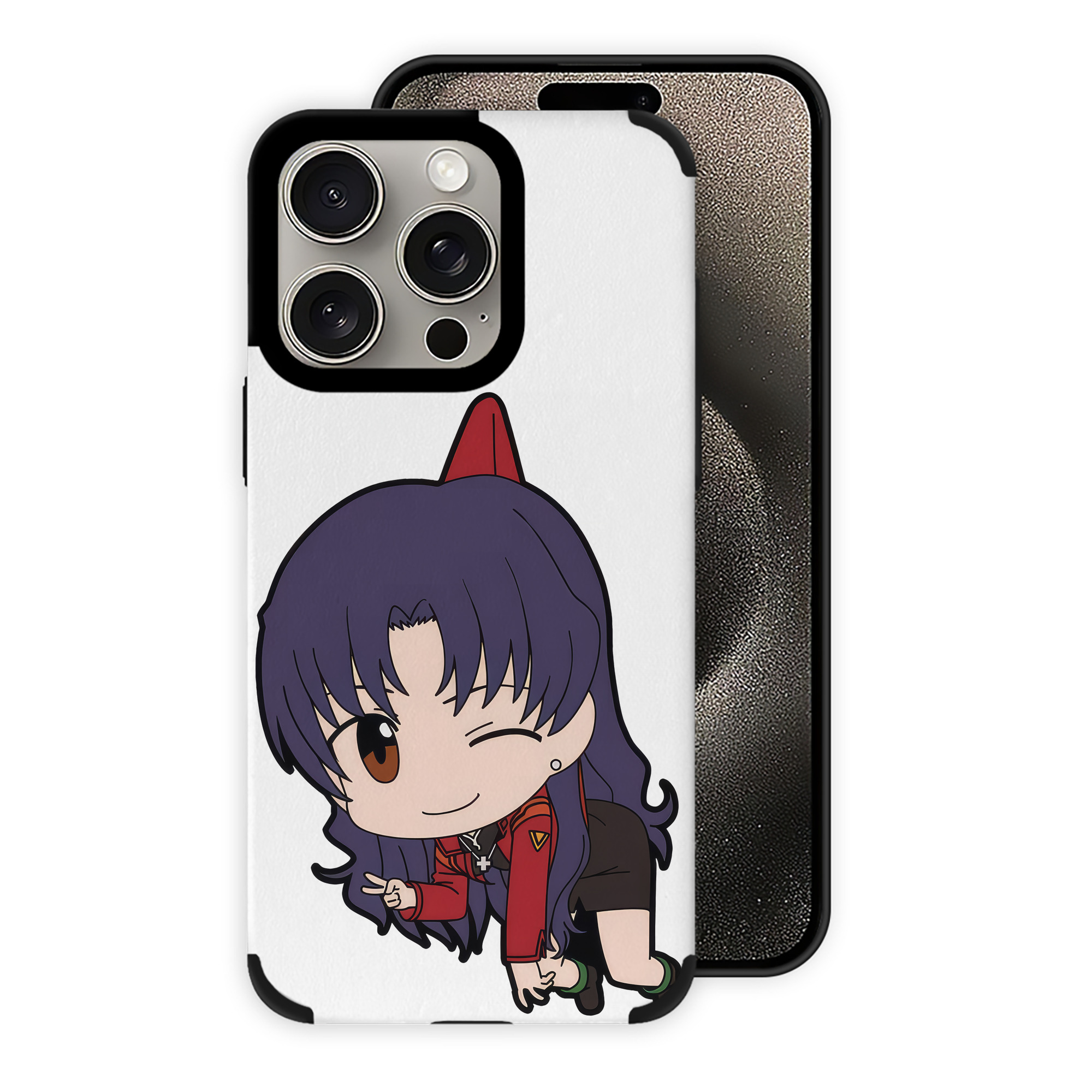 （画像用） EVA 新世紀エヴァンゲリオン 【iPhone15ProMax対応】 PUレザー スマホケース 耐衝撃＆黄変防止