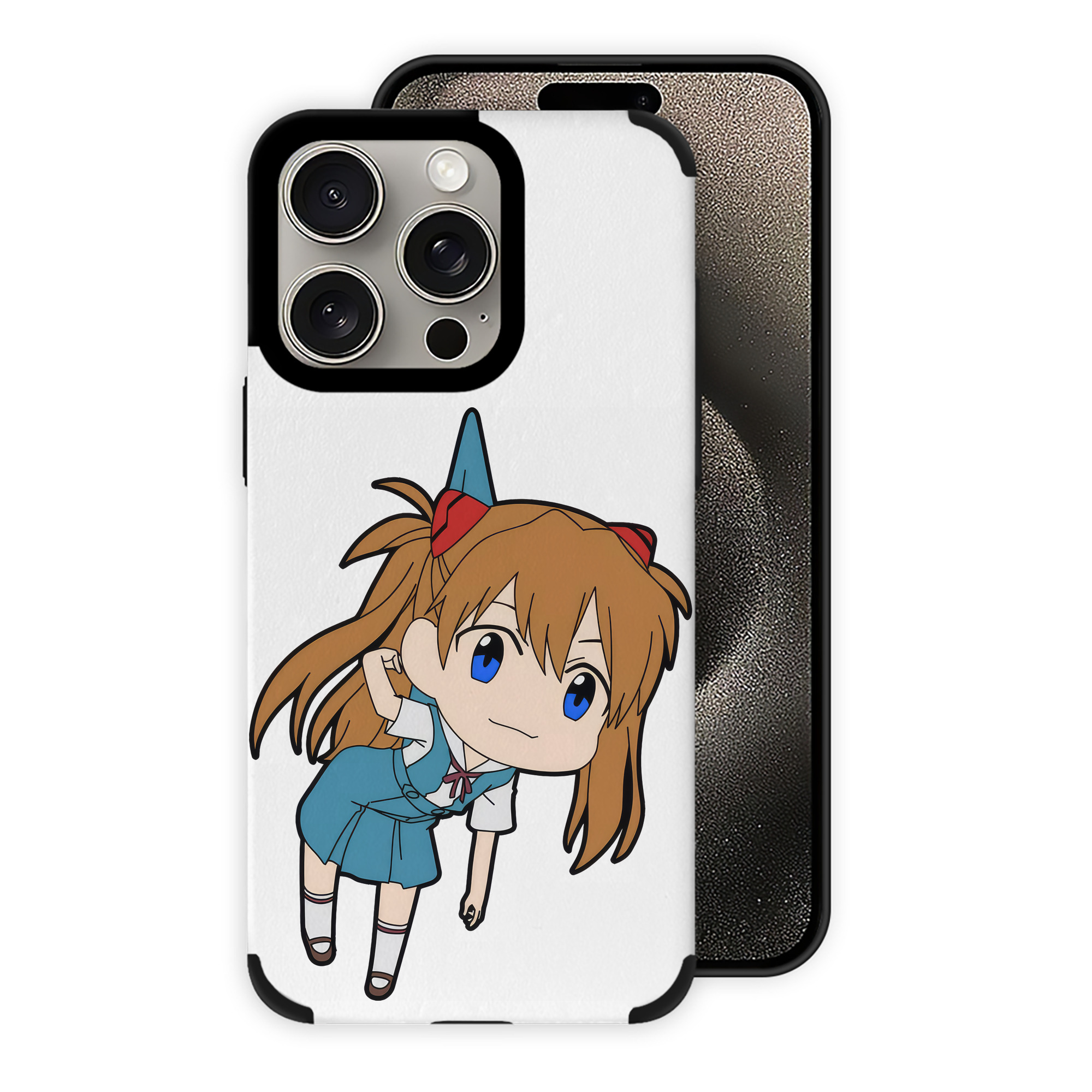 （画像用） EVA 新世紀エヴァンゲリオン 【iPhone15ProMax対応】 PUレザー スマホケース 耐衝撃＆黄変防止