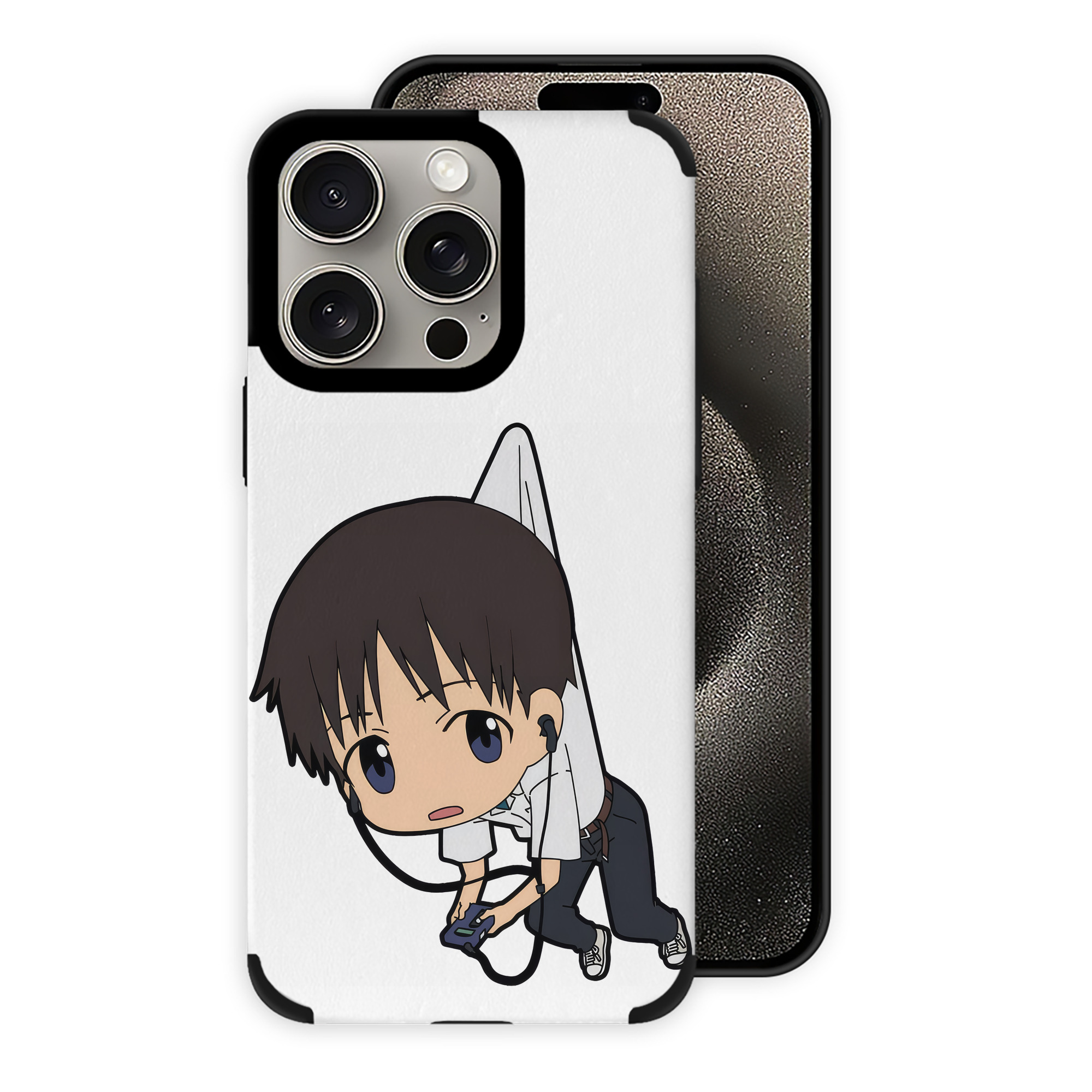 （画像用） EVA 新世紀エヴァンゲリオン 【iPhone15ProMax対応】 PUレザー スマホケース 耐衝撃＆黄変防止
