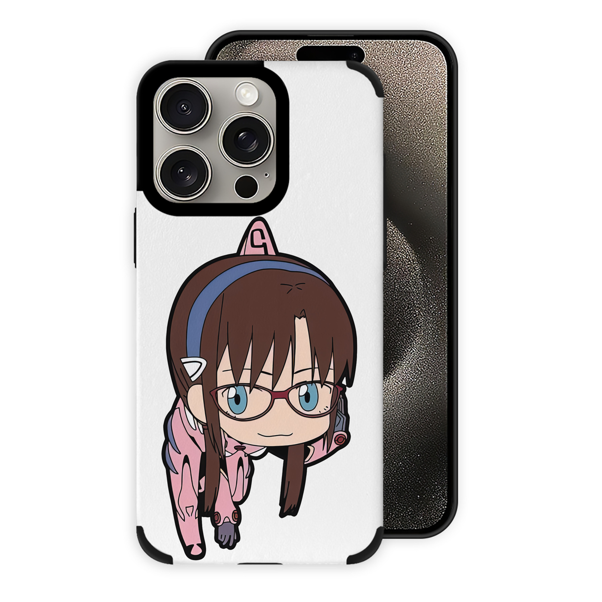 （画像用） EVA 新世紀エヴァンゲリオン 【iPhone15ProMax対応】 PUレザー スマホケース 耐衝撃＆黄変防止