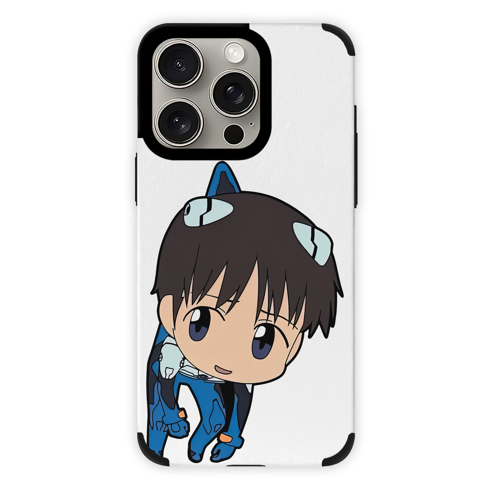 （画像用） EVA 新世紀エヴァンゲリオン 【iPhone15ProMax対応】 PUレザー スマホケース 耐衝撃＆黄変防止