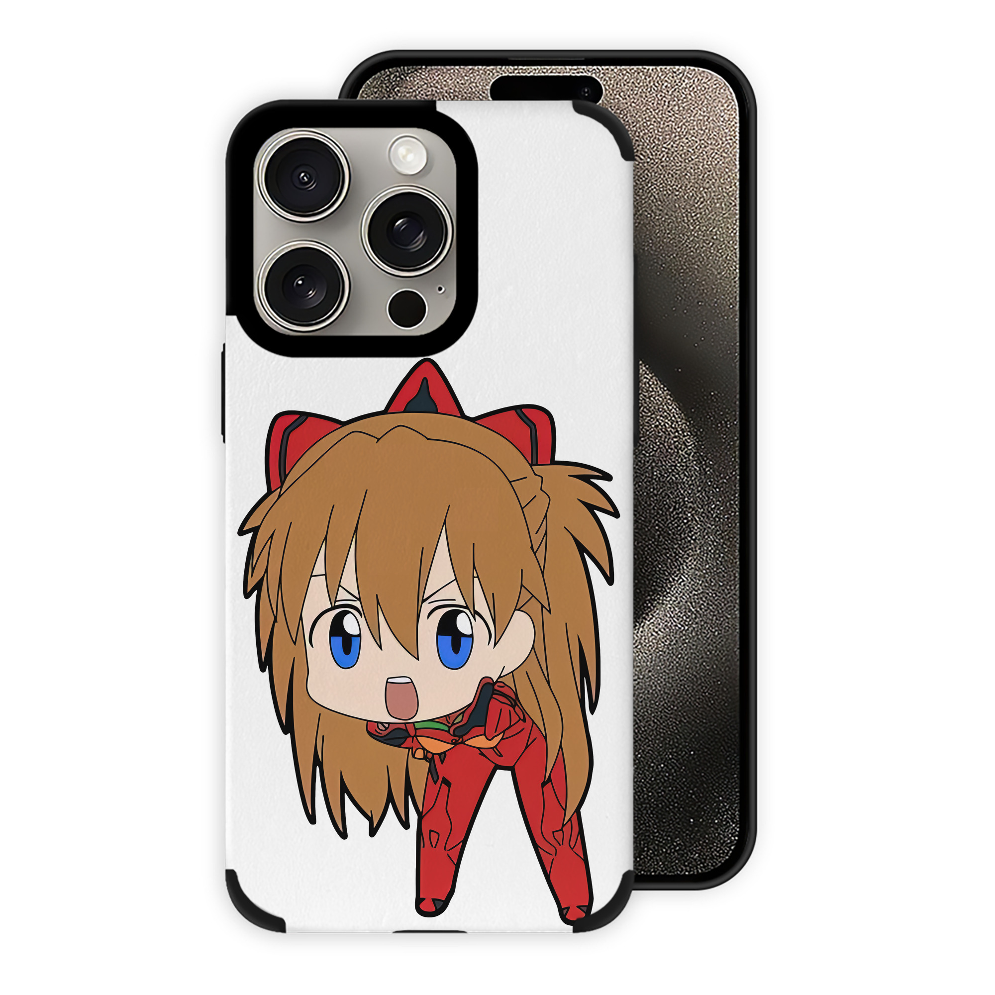 （画像用） EVA 新世紀エヴァンゲリオン 【iPhone15ProMax対応】 PUレザー スマホケース 耐衝撃＆黄変防止