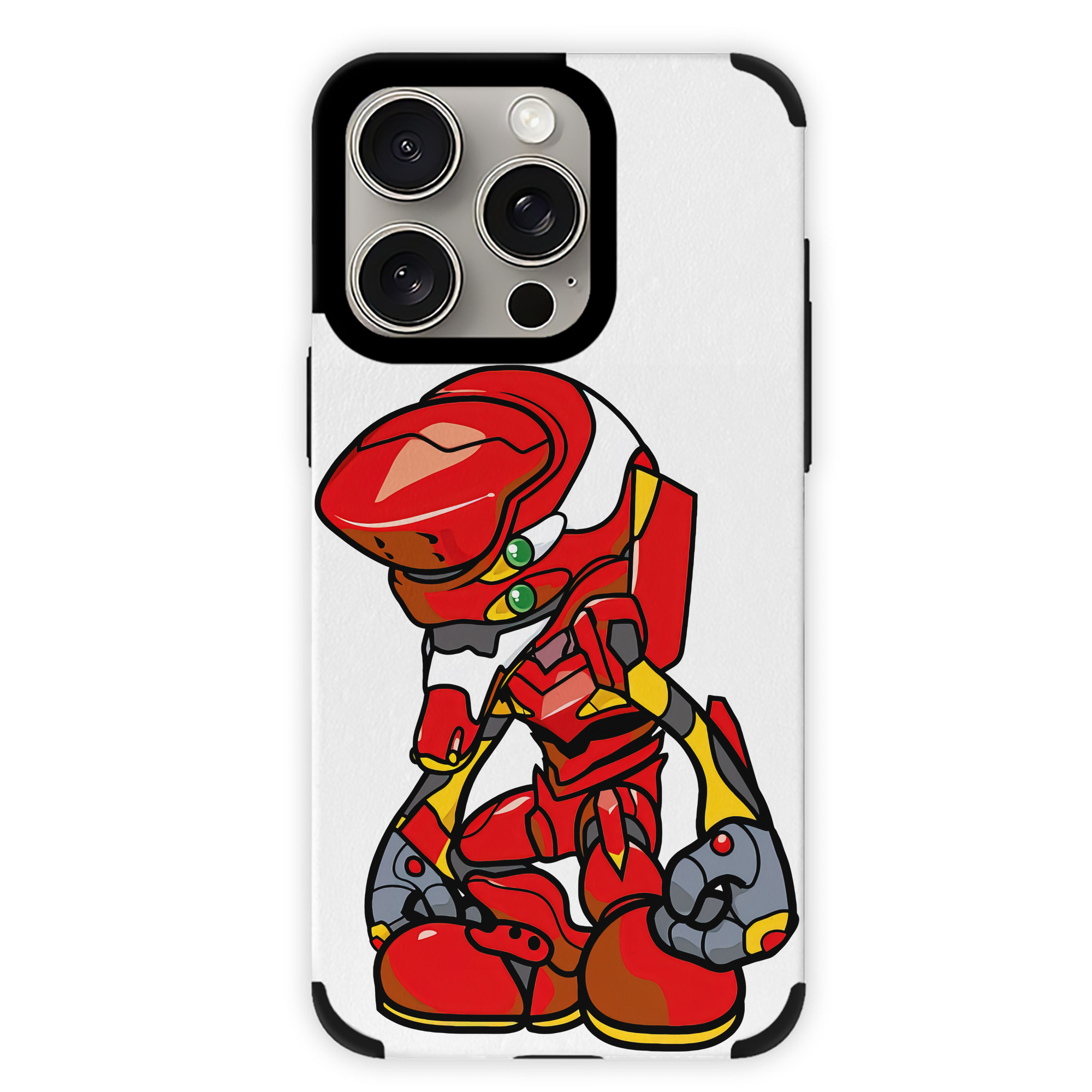 （画像用） EVA 新世紀エヴァンゲリオン 【iPhone15ProMax対応】 PUレザー スマホケース 耐衝撃＆黄変防止