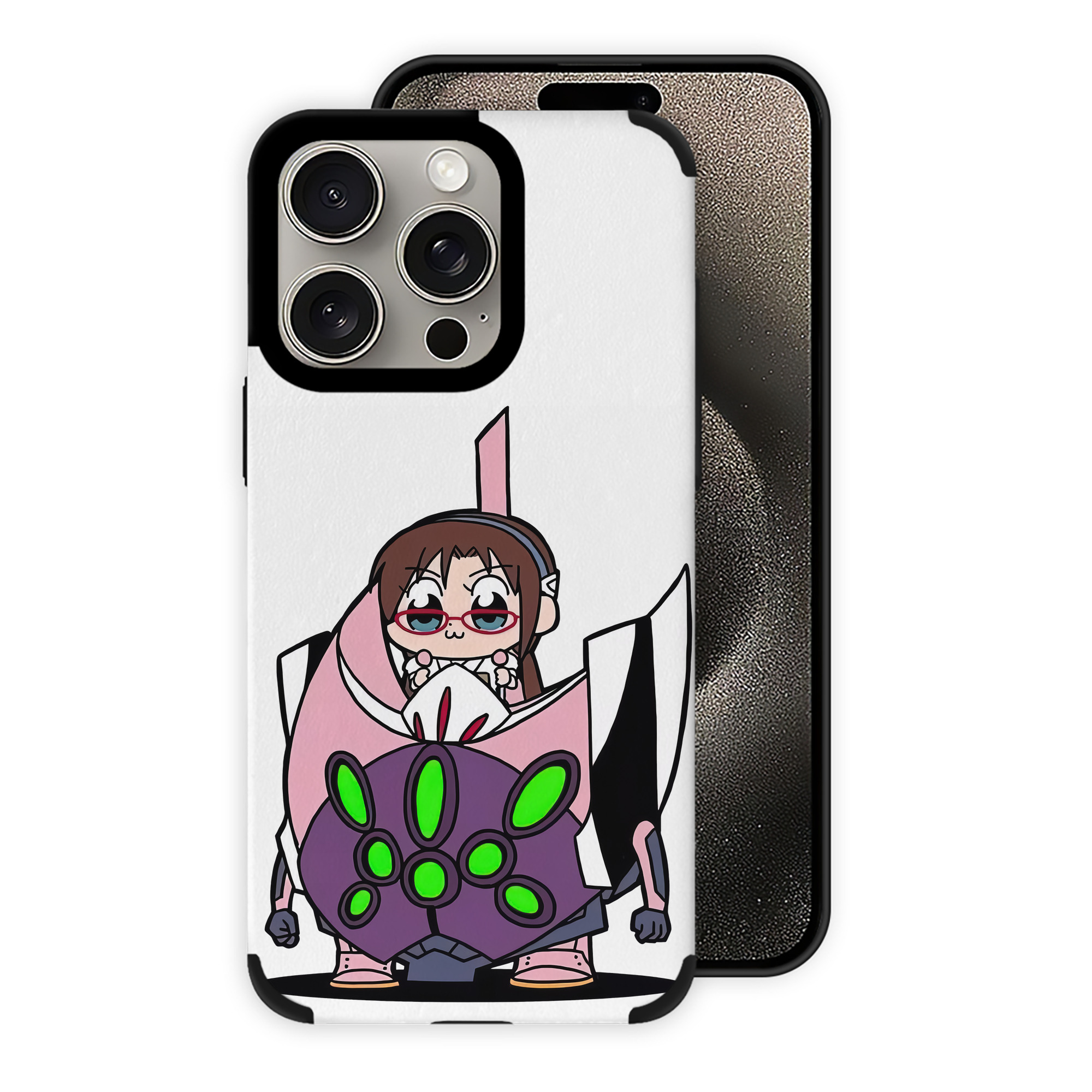 （画像用） EVA 新世紀エヴァンゲリオン 【iPhone15ProMax対応】 PUレザー スマホケース 耐衝撃＆黄変防止