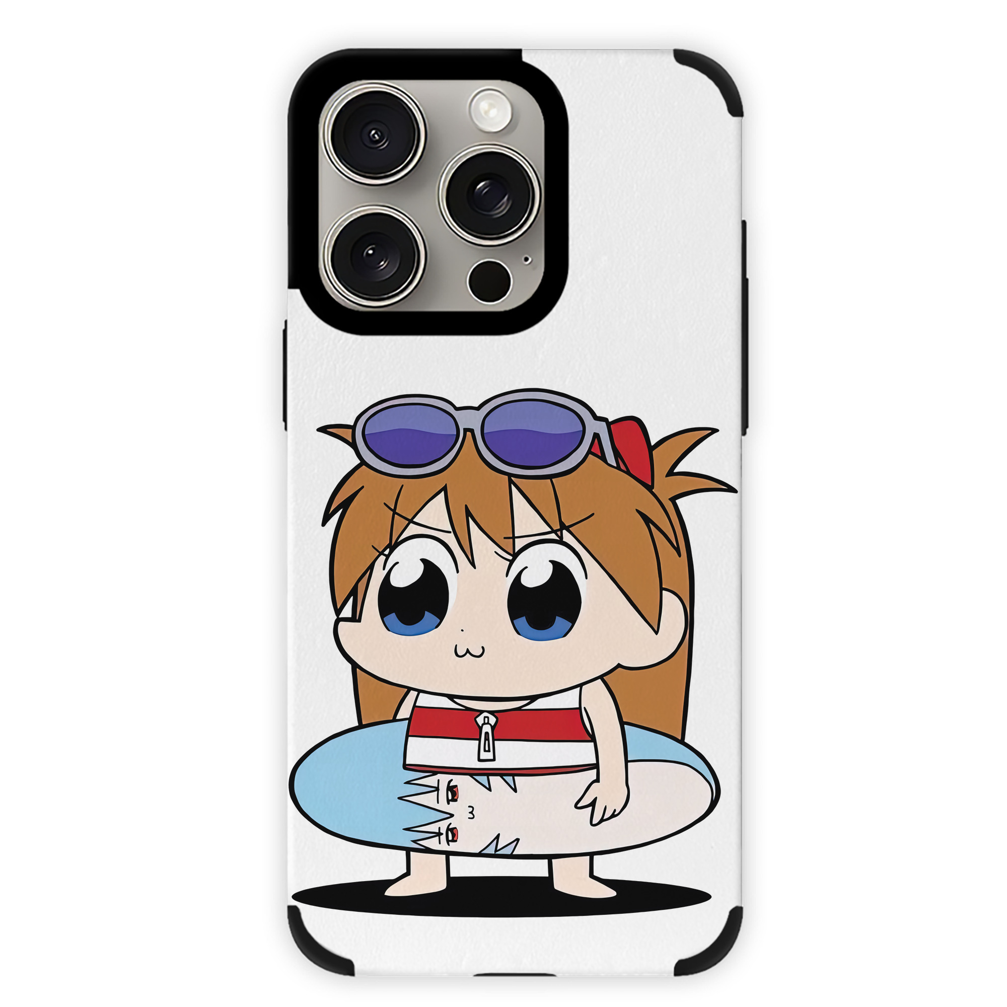 （画像用） EVA 新世紀エヴァンゲリオン 【iPhone15ProMax対応】 PUレザー スマホケース 耐衝撃＆黄変防止