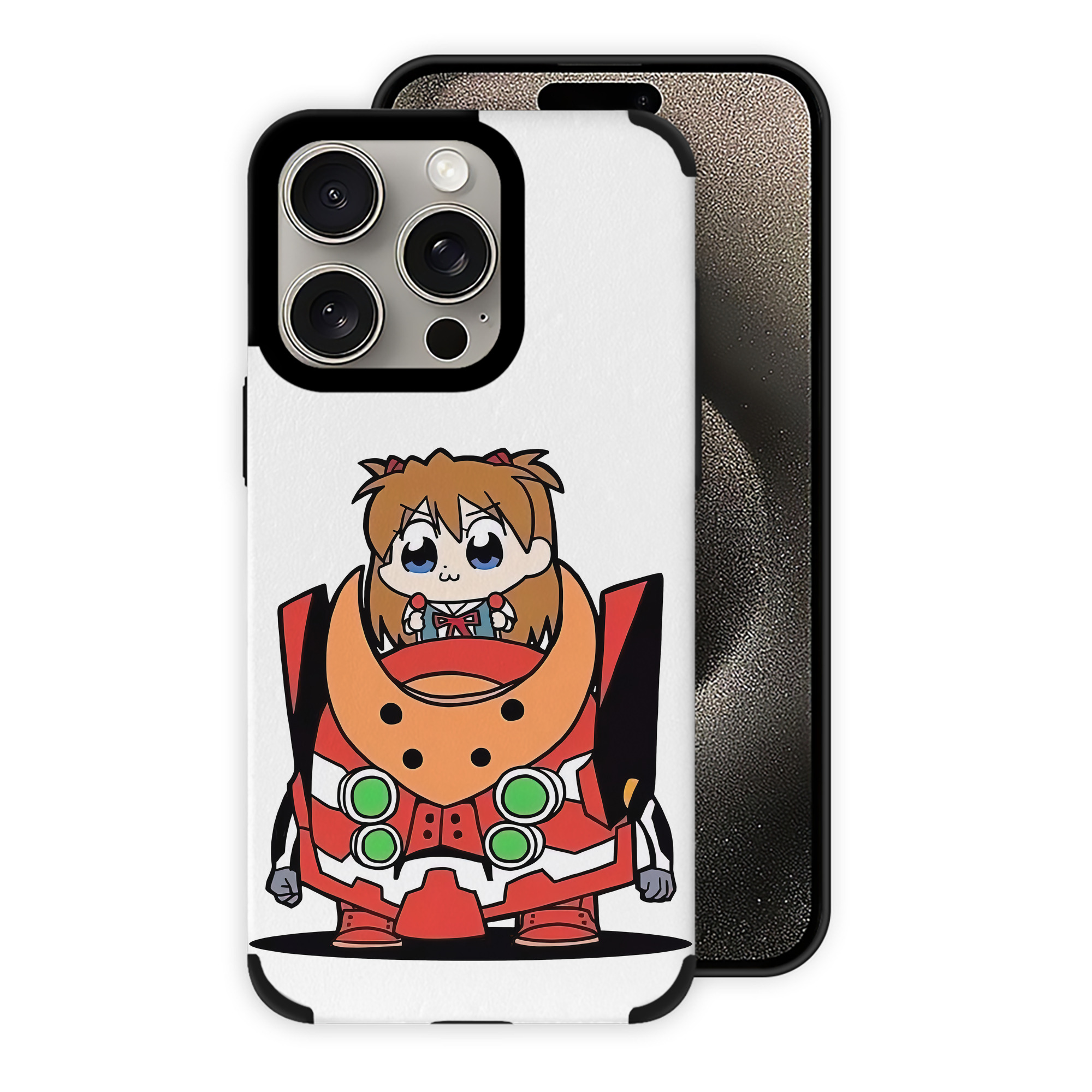 （画像用） EVA 新世紀エヴァンゲリオン 【iPhone15ProMax対応】 PUレザー スマホケース 耐衝撃＆黄変防止