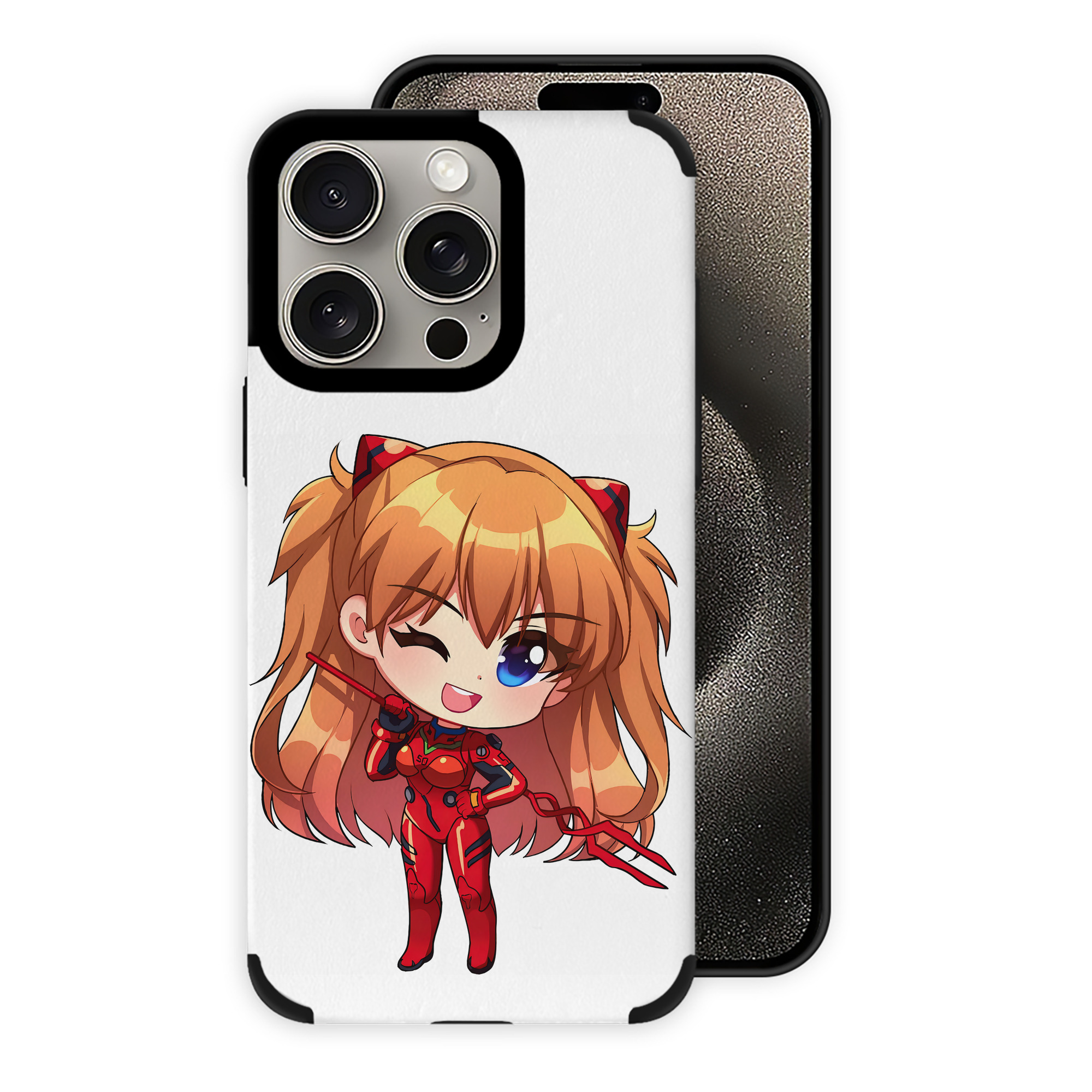 （画像用） EVA 新世紀エヴァンゲリオン 【iPhone15ProMax対応】 PUレザー スマホケース 耐衝撃＆黄変防止