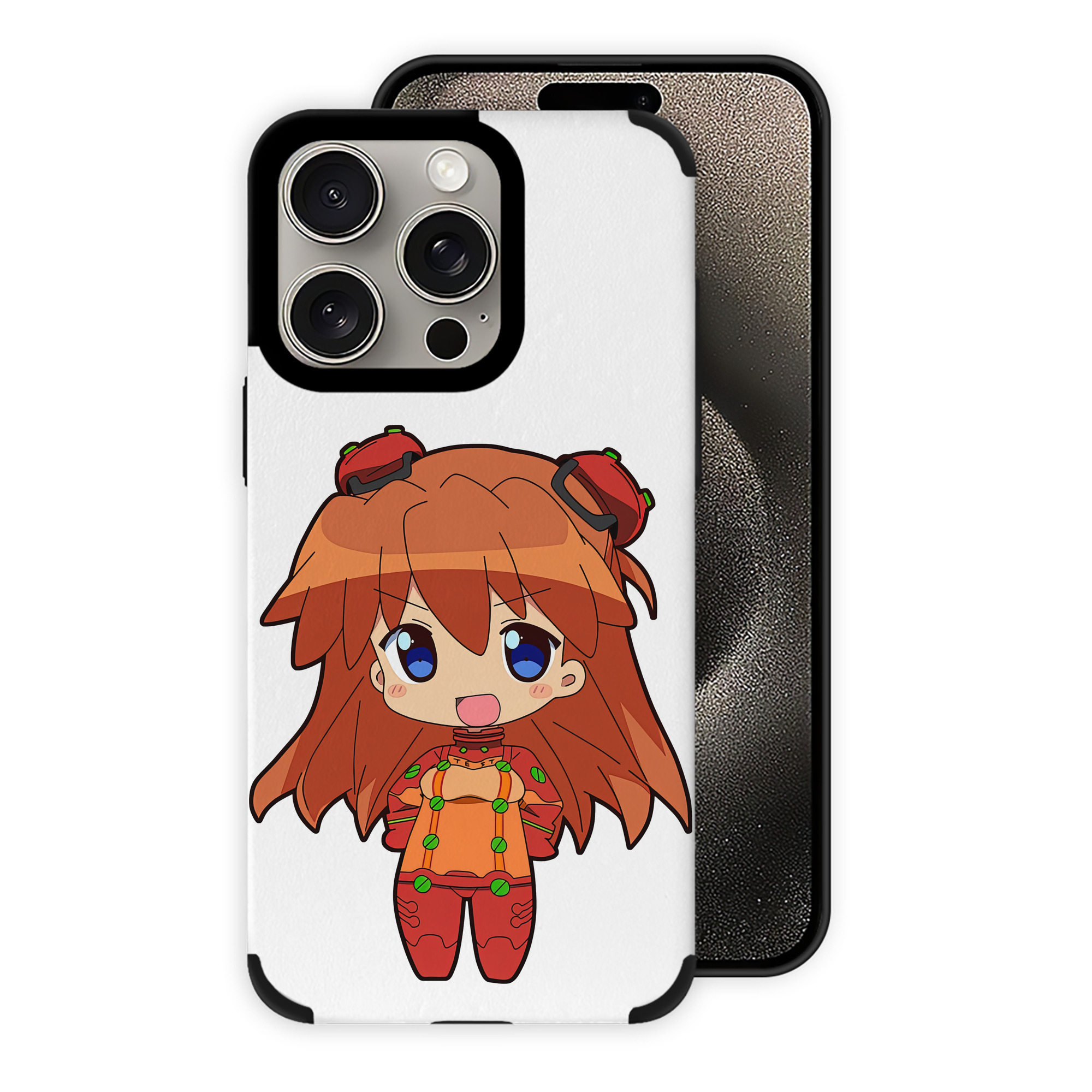 （画像用） EVA 新世紀エヴァンゲリオン 【iPhone15ProMax対応】 PUレザー スマホケース 耐衝撃＆黄変防止