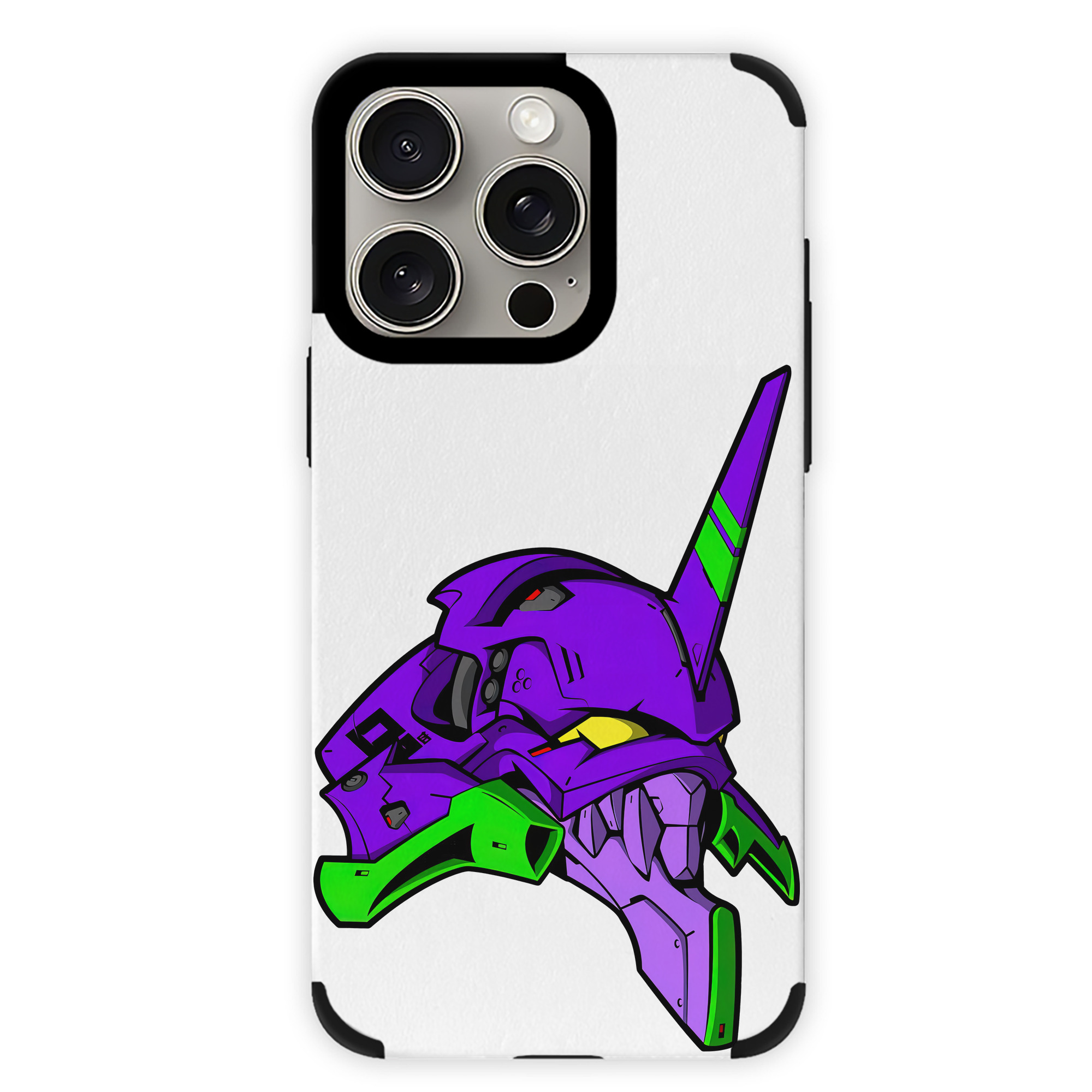 （画像用） EVA 新世紀エヴァンゲリオン 【iPhone15ProMax対応】 PUレザー スマホケース 耐衝撃＆黄変防止
