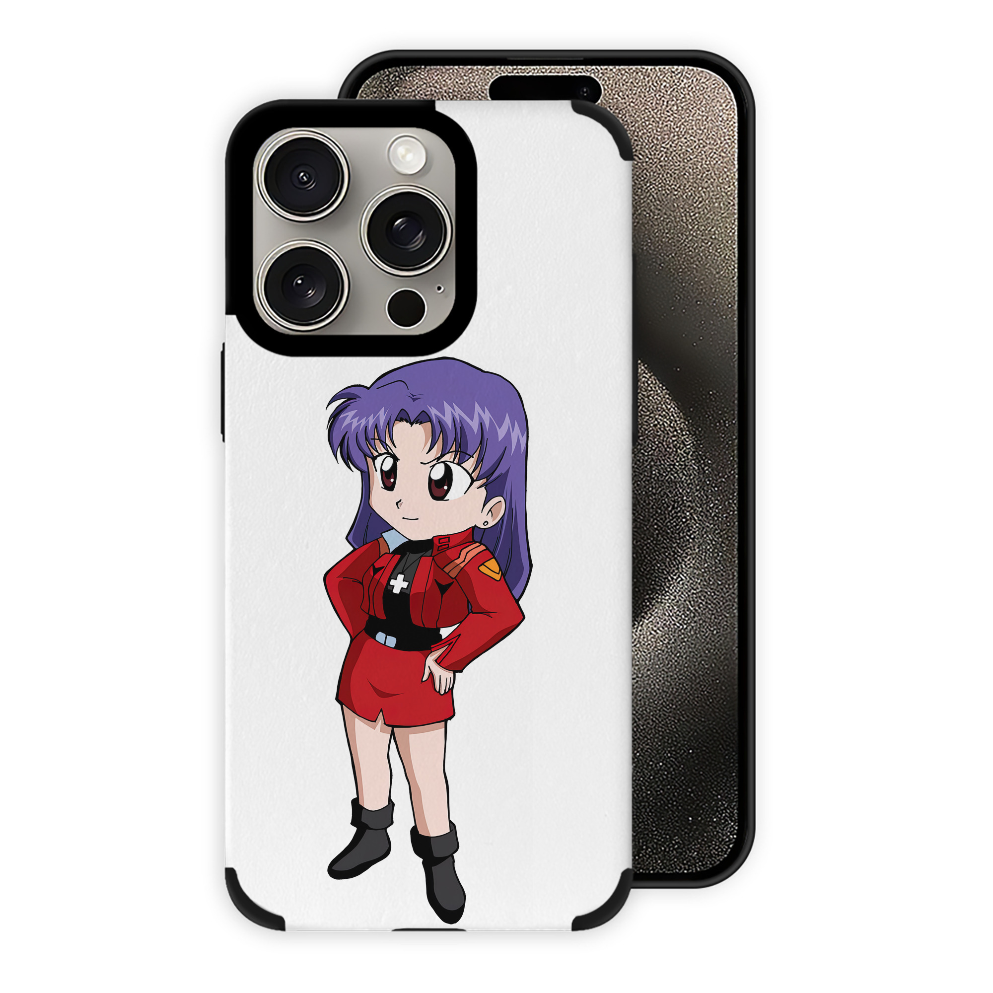 （画像用） EVA 新世紀エヴァンゲリオン 【iPhone15ProMax対応】 PUレザー スマホケース 耐衝撃＆黄変防止