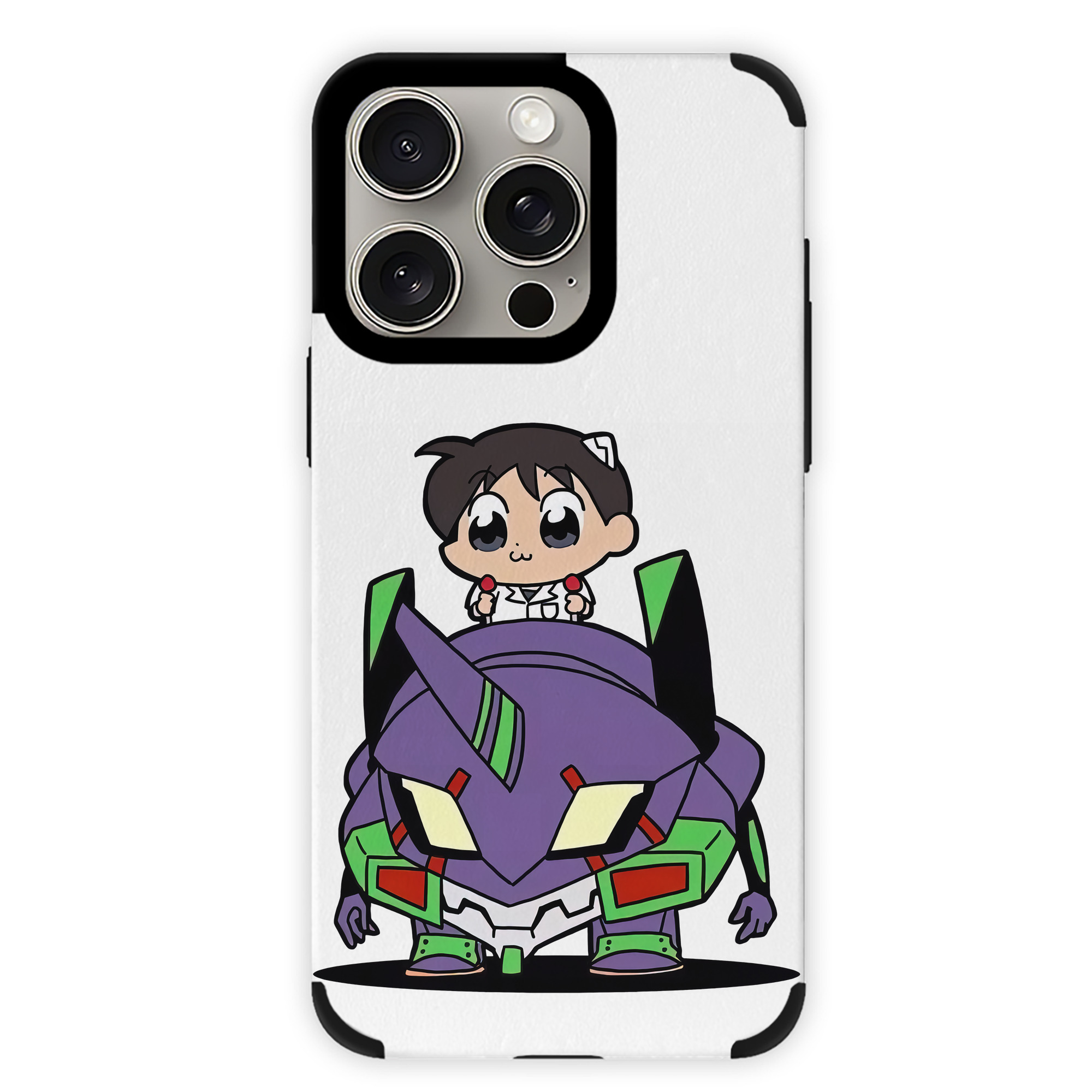 （画像用） EVA 新世紀エヴァンゲリオン 【iPhone15ProMax対応】 PUレザー スマホケース 耐衝撃＆黄変防止