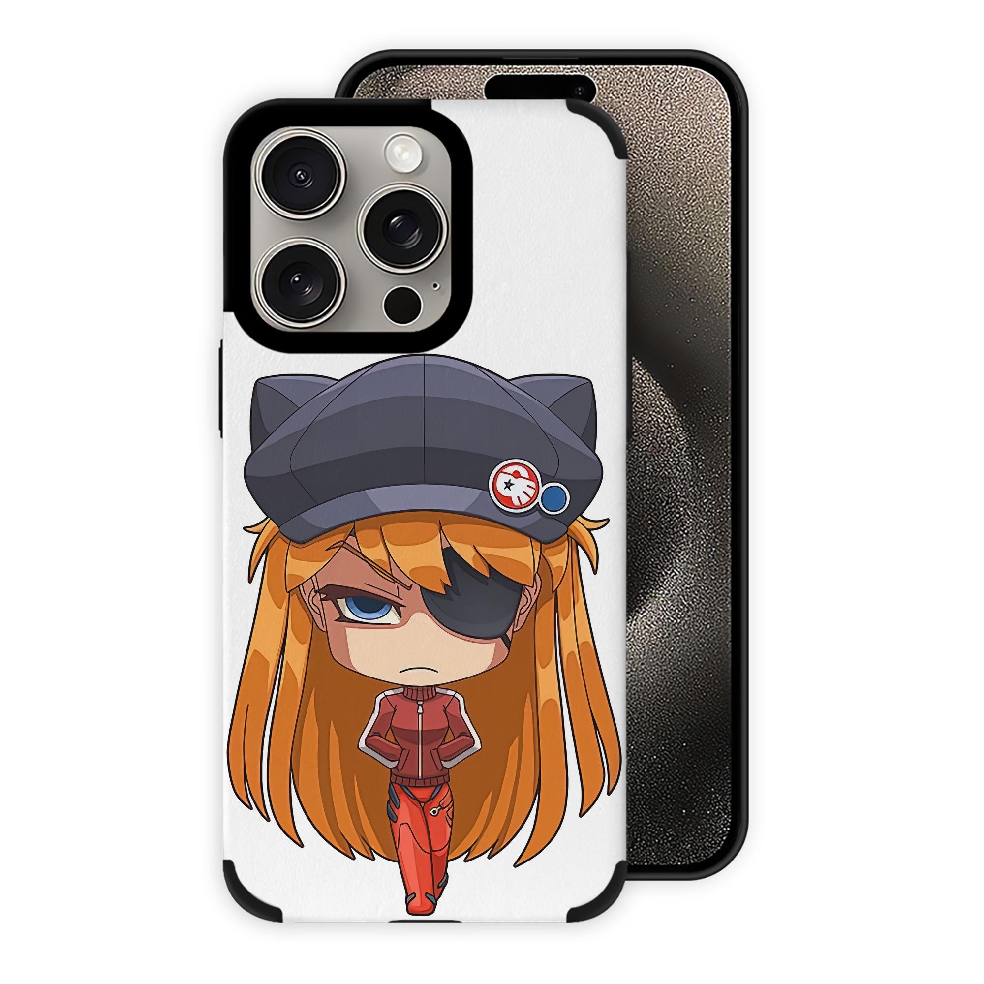 （画像用） EVA 新世紀エヴァンゲリオン 【iPhone15ProMax対応】 PUレザー スマホケース 耐衝撃＆黄変防止