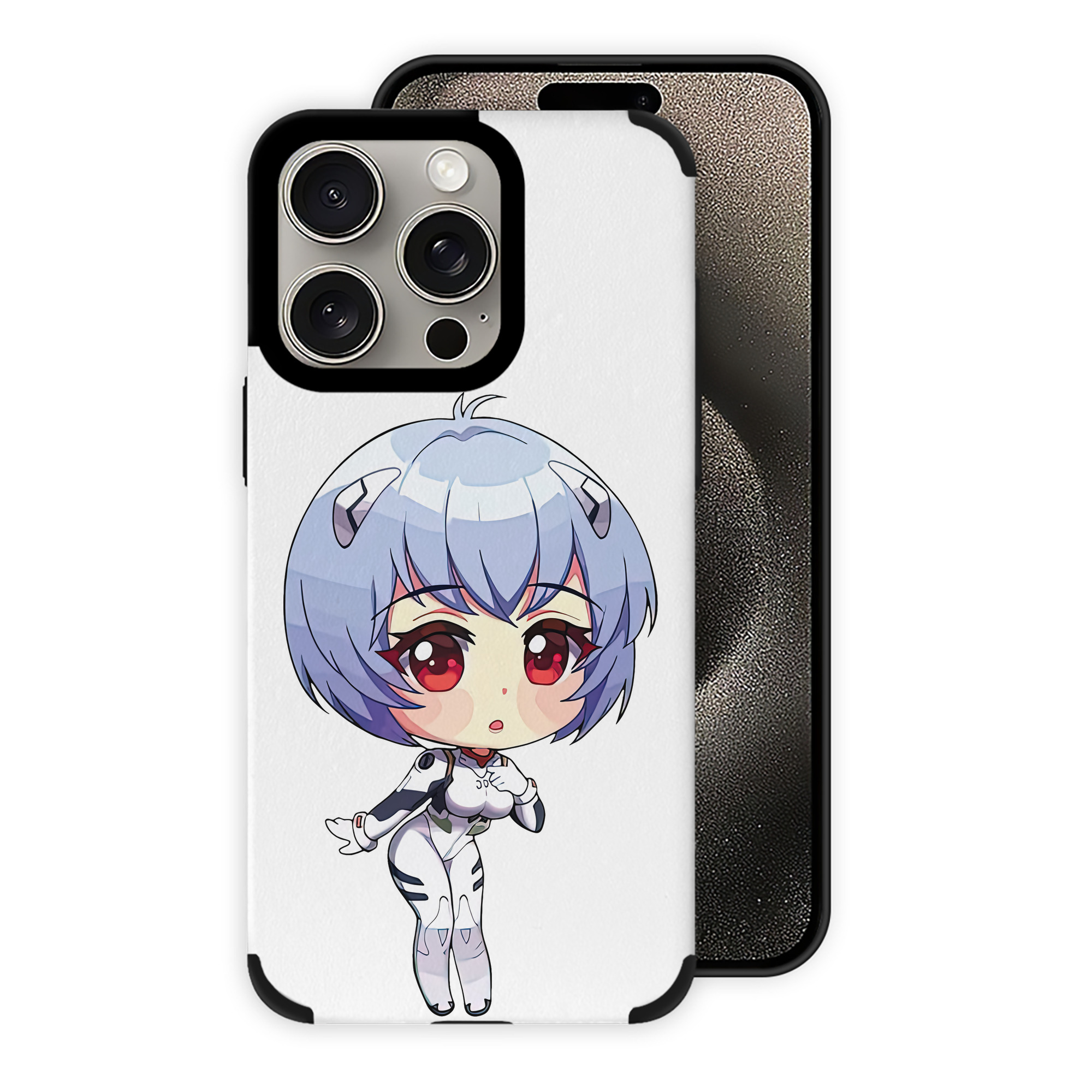 （画像用） EVA 新世紀エヴァンゲリオン 【iPhone15ProMax対応】 PUレザー スマホケース 耐衝撃＆黄変防止