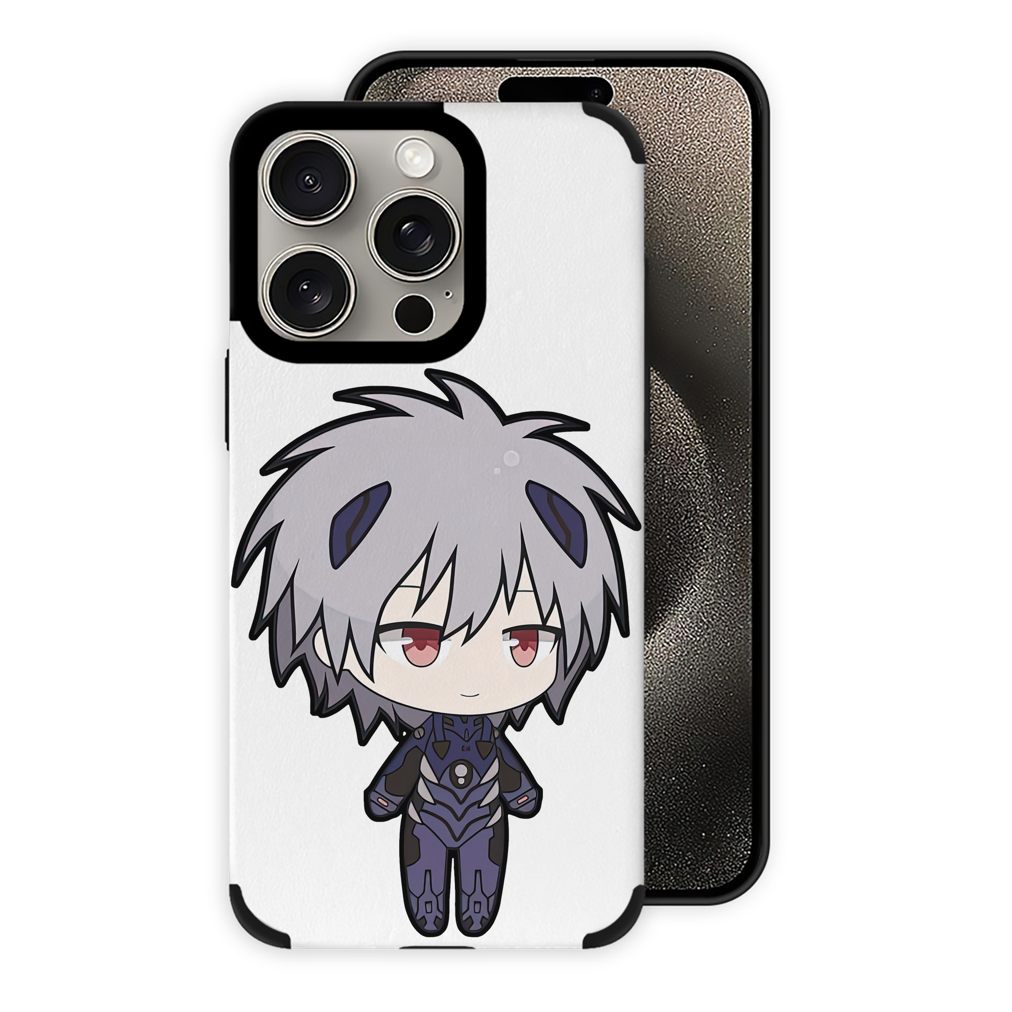 （画像用） EVA 新世紀エヴァンゲリオン 【iPhone15ProMax対応】 PUレザー スマホケース 耐衝撃＆黄変防止