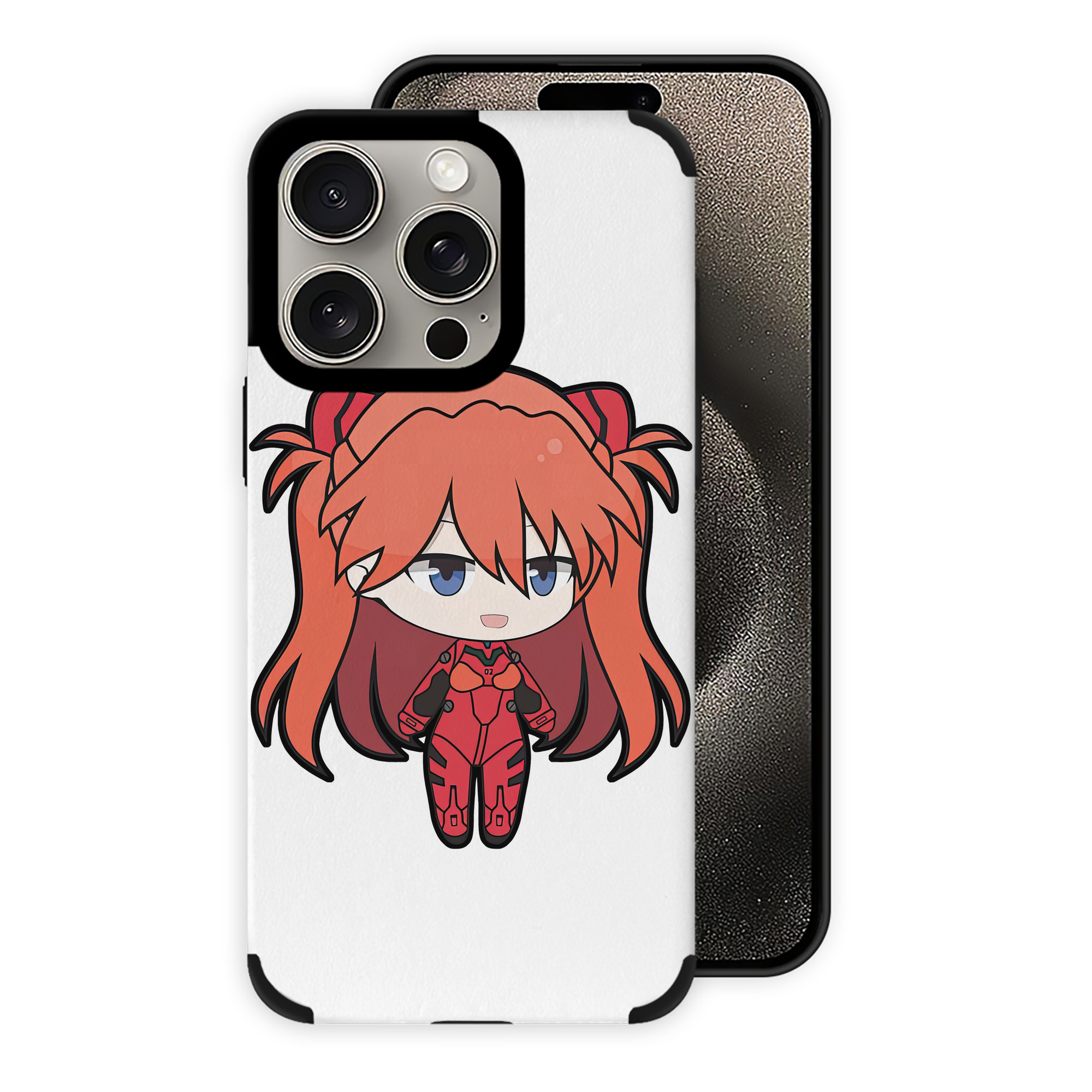（画像用） EVA 新世紀エヴァンゲリオン 【iPhone15ProMax対応】 PUレザー スマホケース 耐衝撃＆黄変防止