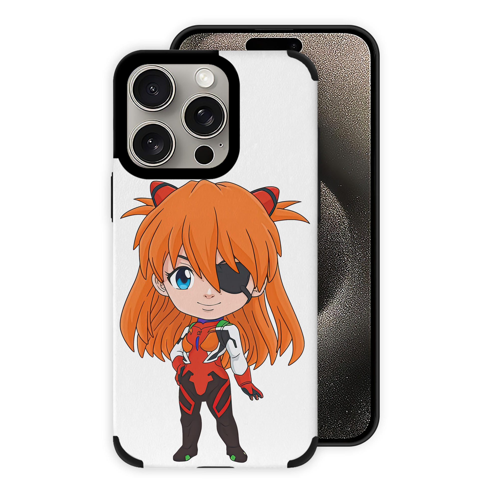 （画像用） EVA 新世紀エヴァンゲリオン 【iPhone15ProMax対応】 PUレザー スマホケース 耐衝撃＆黄変防止