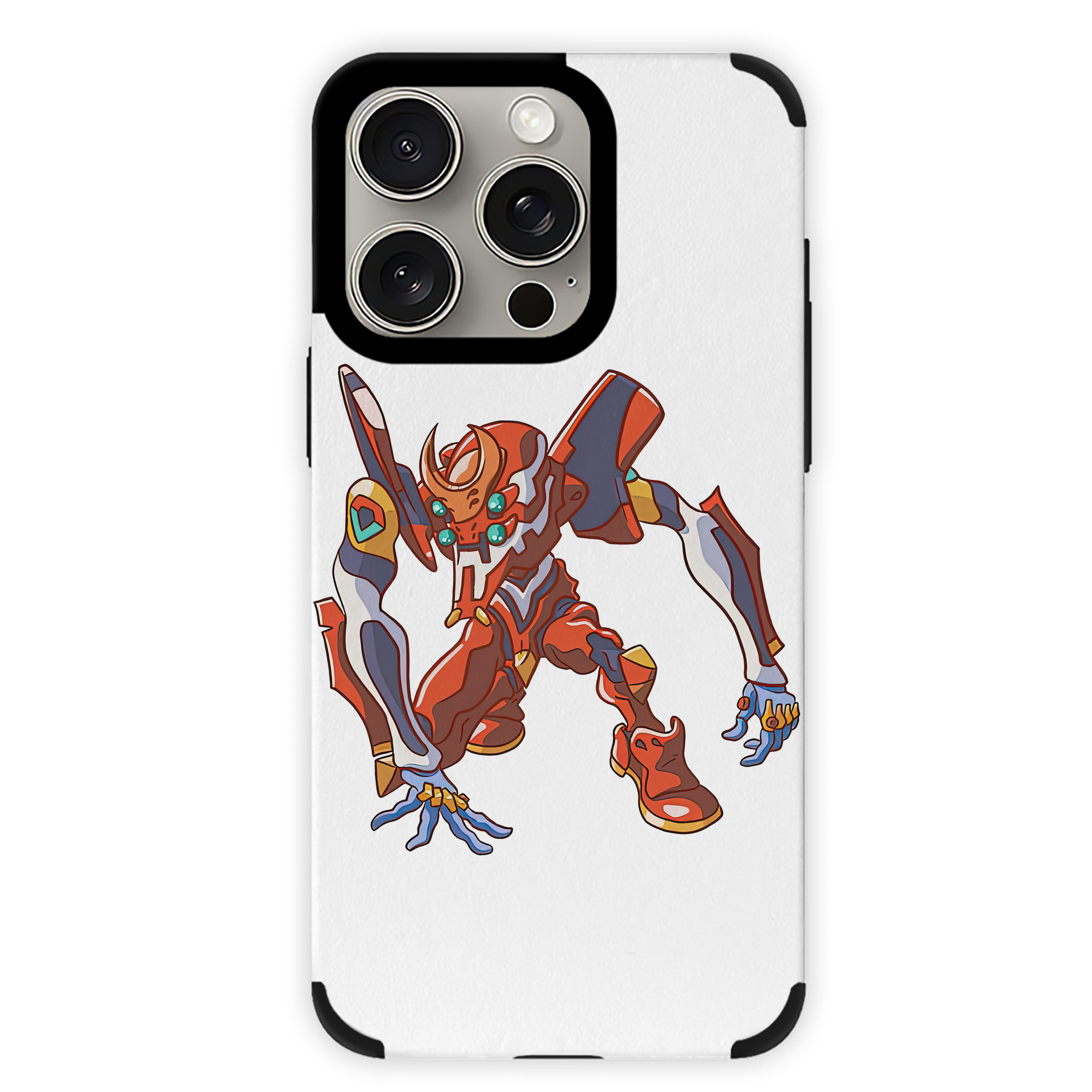 （画像用） EVA 新世紀エヴァンゲリオン 【iPhone15ProMax対応】 PUレザー スマホケース 耐衝撃＆黄変防止