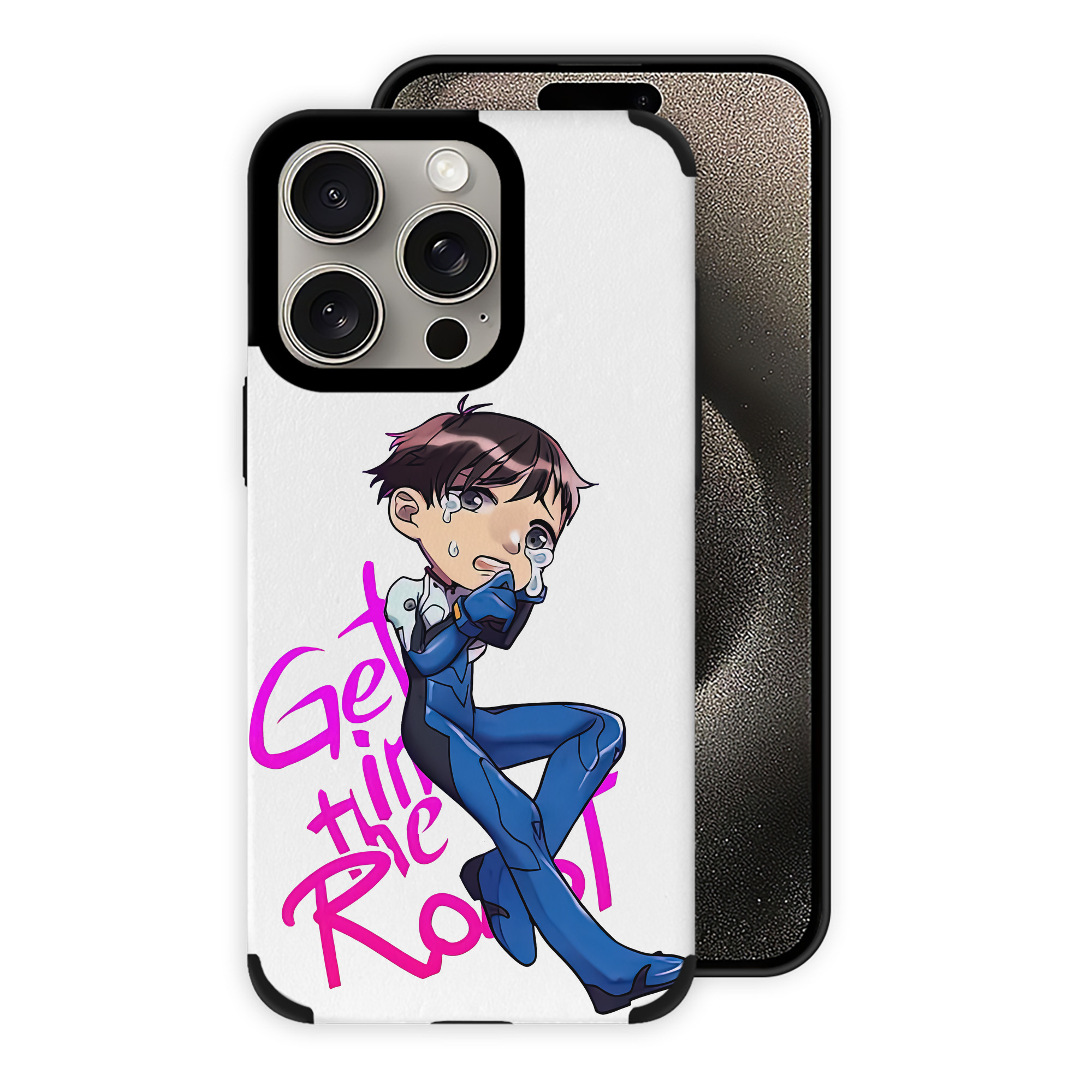 （画像用） EVA 新世紀エヴァンゲリオン 【iPhone15ProMax対応】 PUレザー スマホケース 耐衝撃＆黄変防止