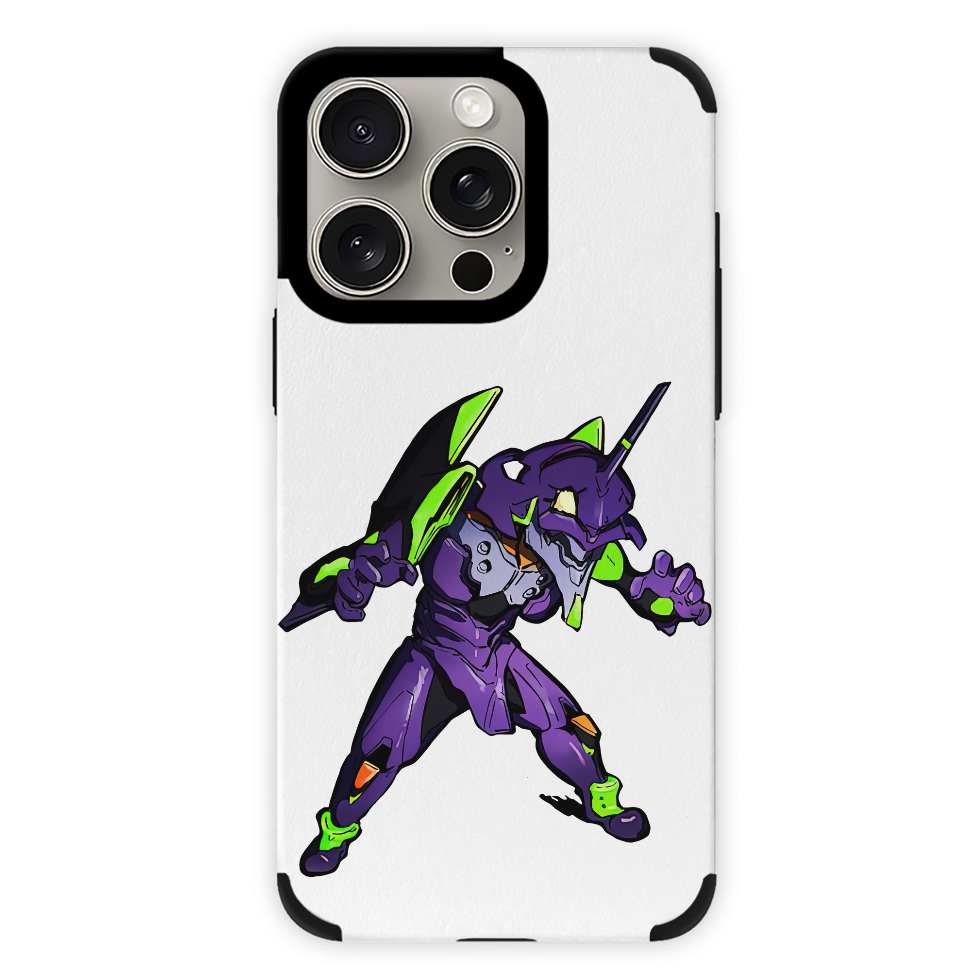 （画像用） EVA 新世紀エヴァンゲリオン 【iPhone15ProMax対応】 PUレザー スマホケース 耐衝撃＆黄変防止