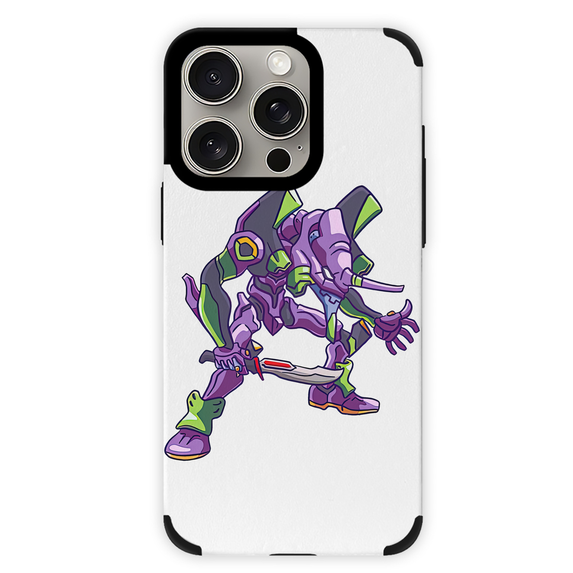 （画像用） EVA 新世紀エヴァンゲリオン 【iPhone15ProMax対応】 PUレザー スマホケース 耐衝撃＆黄変防止