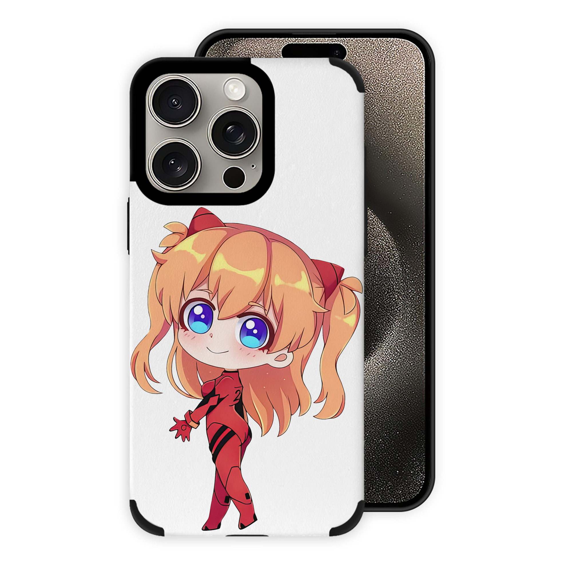 （画像用） EVA 新世紀エヴァンゲリオン 【iPhone15ProMax対応】 PUレザー スマホケース 耐衝撃＆黄変防止
