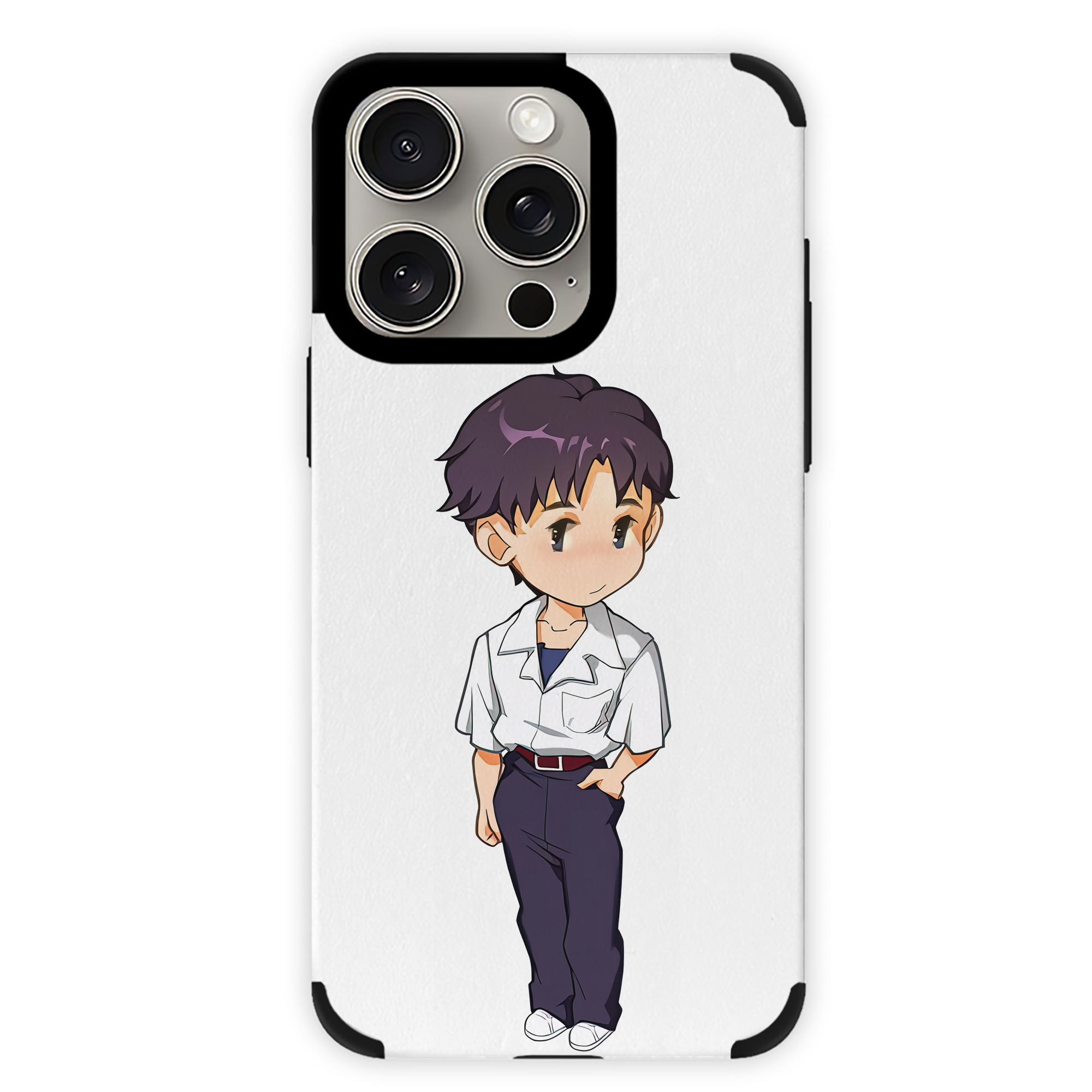 （画像用） EVA 新世紀エヴァンゲリオン 【iPhone15ProMax対応】 PUレザー スマホケース 耐衝撃＆黄変防止