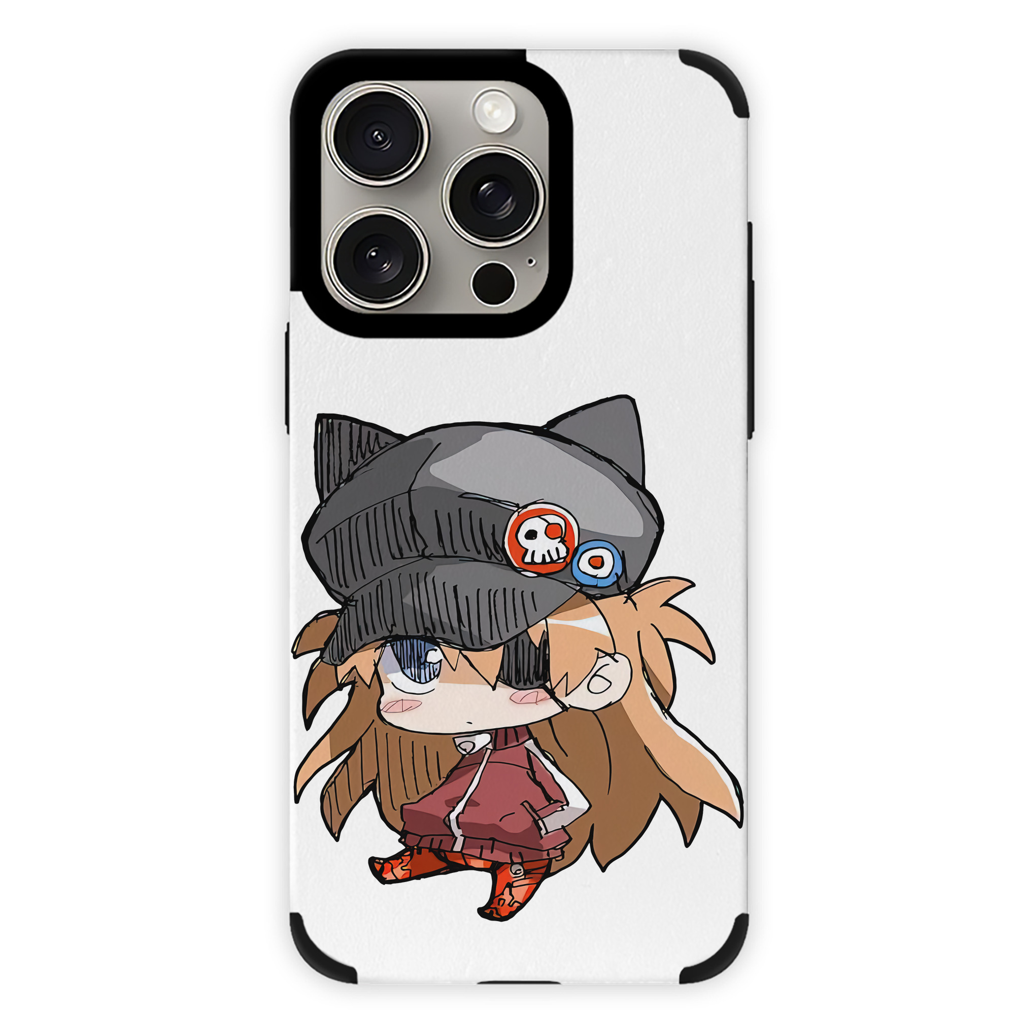 （画像用） EVA 新世紀エヴァンゲリオン 【iPhone15ProMax対応】 PUレザー スマホケース 耐衝撃＆黄変防止