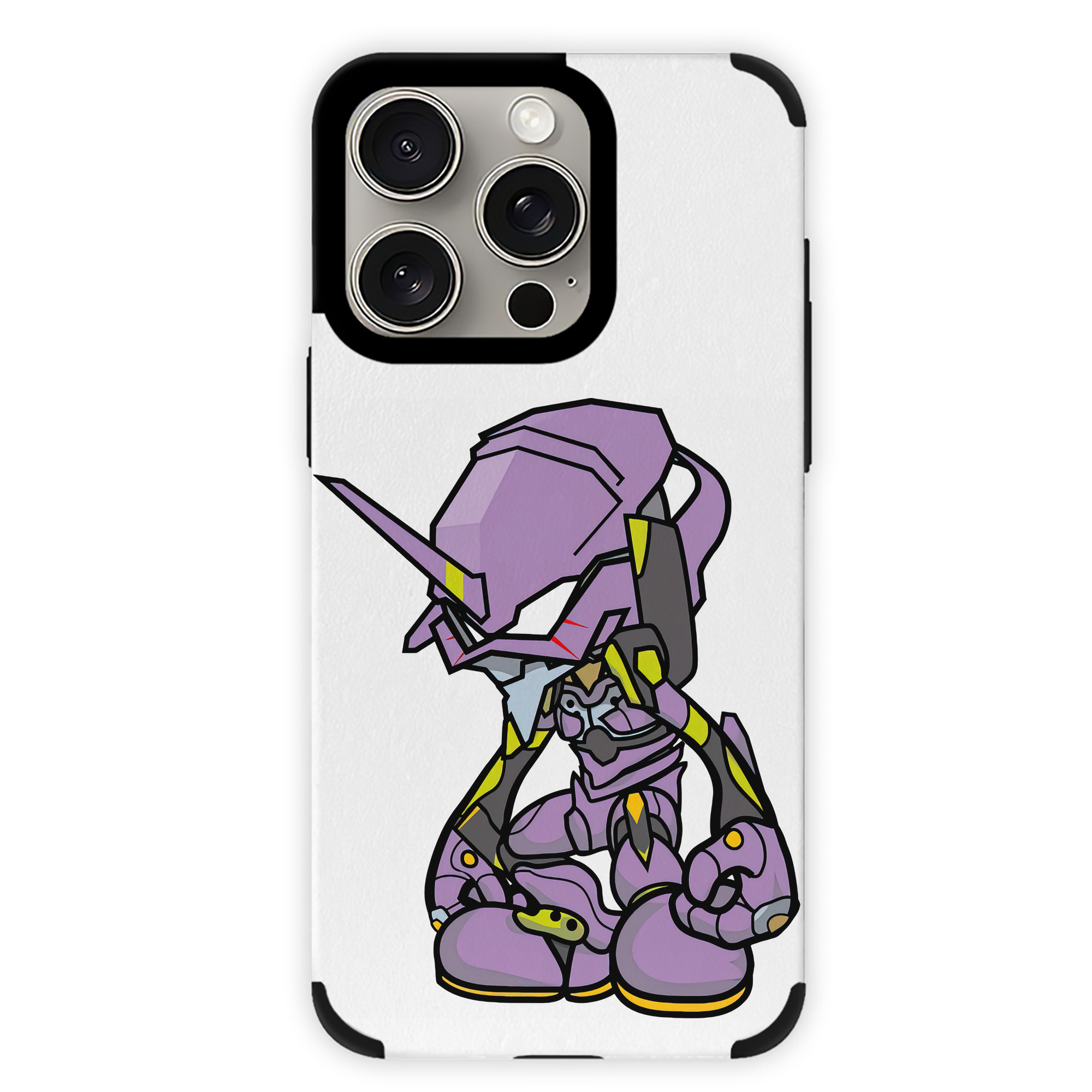 （画像用） EVA 新世紀エヴァンゲリオン 【iPhone15ProMax対応】 PUレザー スマホケース 耐衝撃＆黄変防止