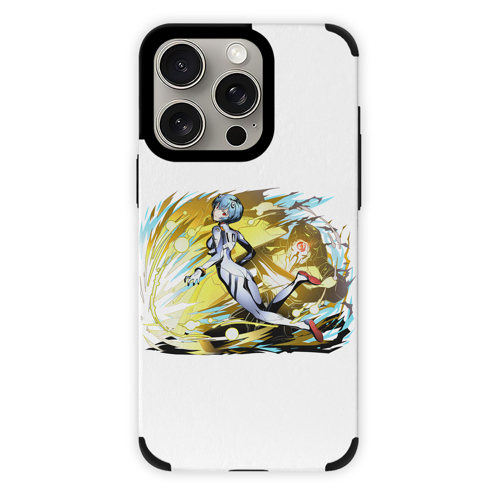 （画像用） EVA 新世紀エヴァンゲリオン 【iPhone15ProMax対応】 PUレザー スマホケース 耐衝撃＆黄変防止