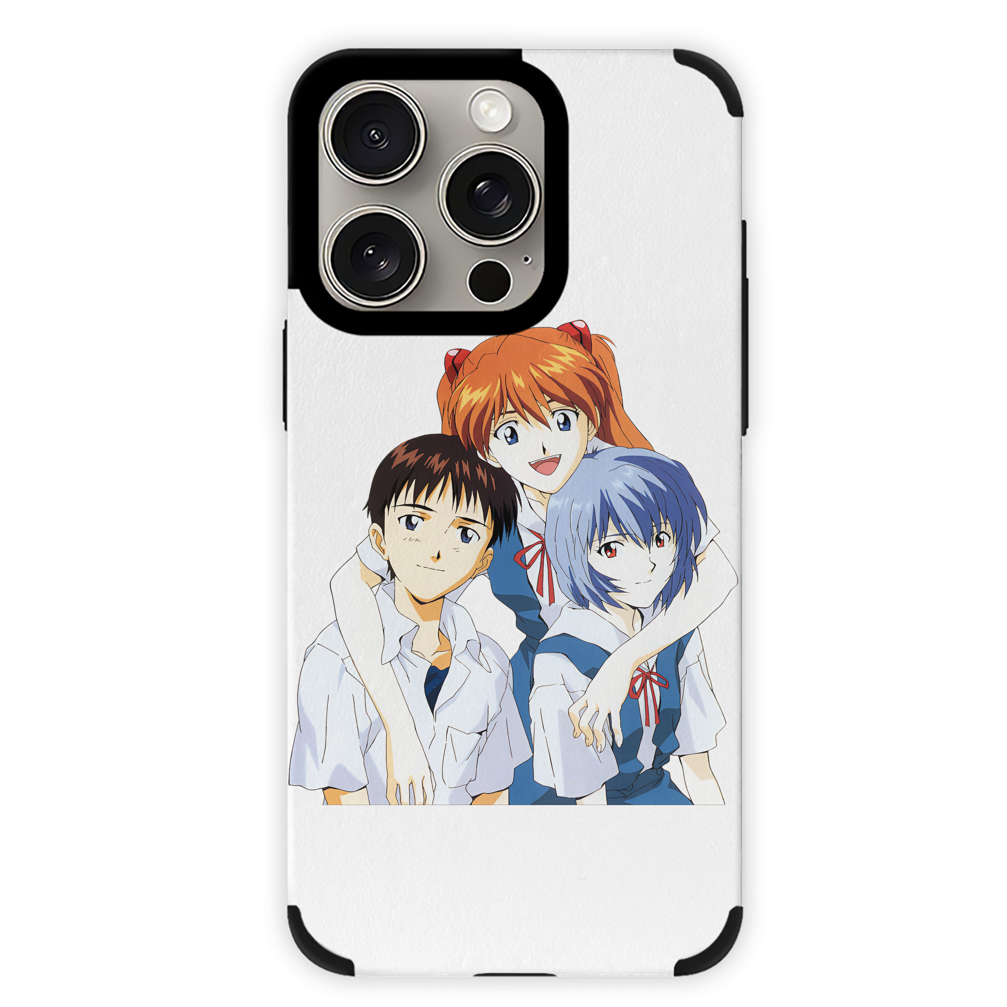 （画像用） EVA 新世紀エヴァンゲリオン 【iPhone15ProMax対応】 PUレザー スマホケース 耐衝撃＆黄変防止
