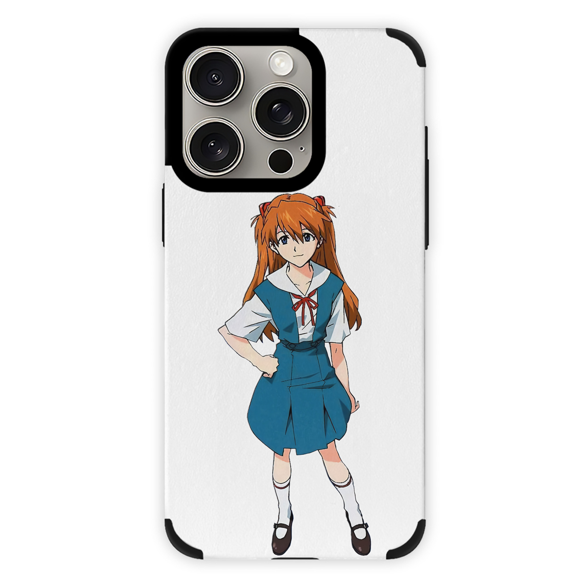 （画像用） EVA 新世紀エヴァンゲリオン 【iPhone15ProMax対応】 PUレザー スマホケース 耐衝撃＆黄変防止