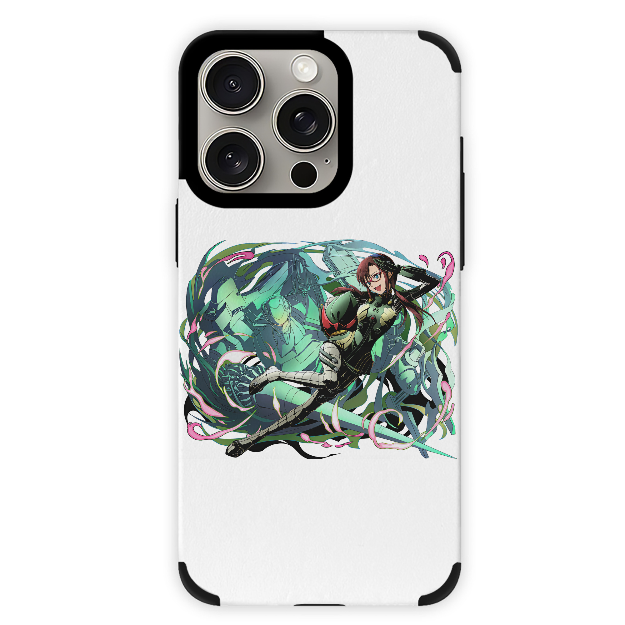 （画像用） EVA 新世紀エヴァンゲリオン 【iPhone15ProMax対応】 PUレザー スマホケース 耐衝撃＆黄変防止