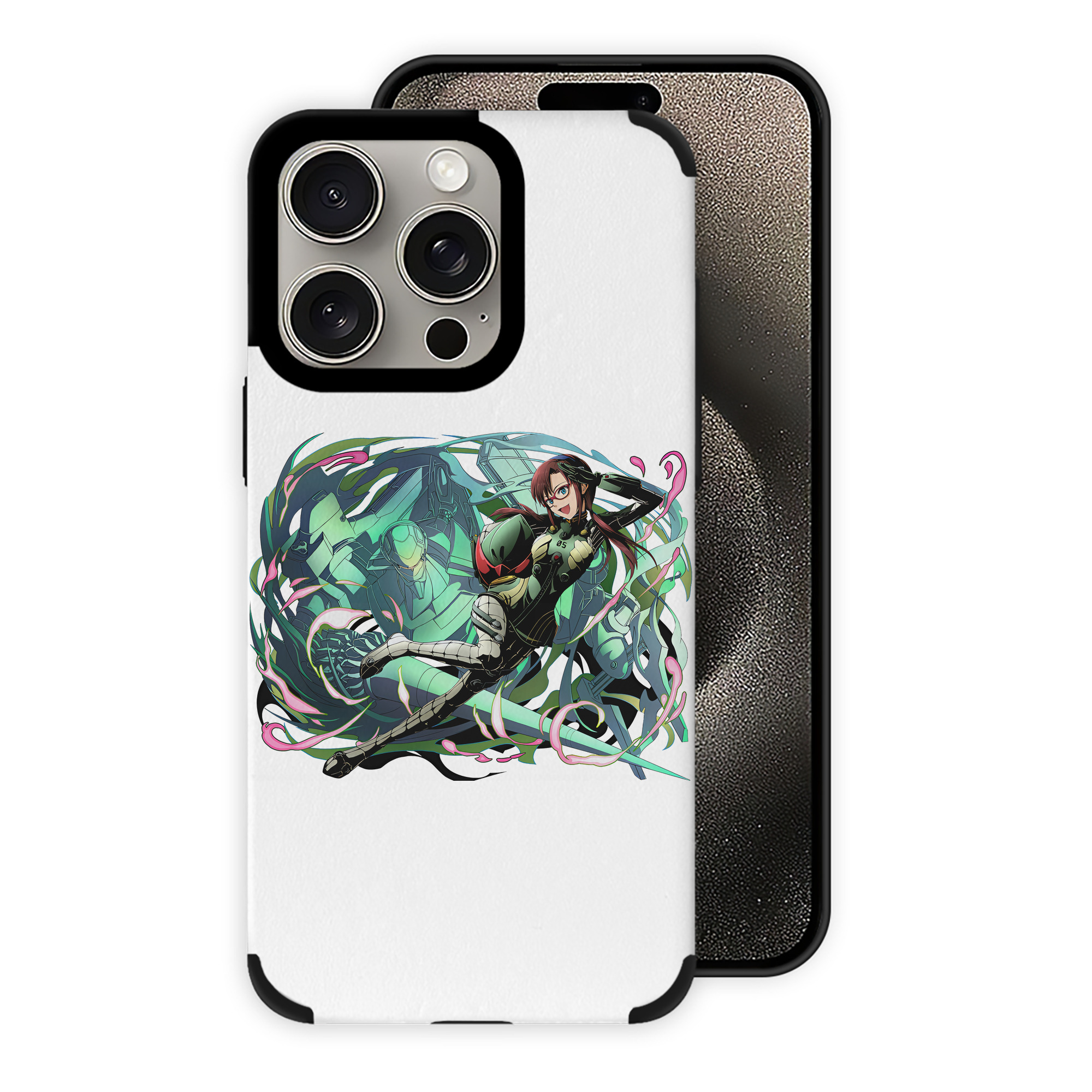 （画像用） EVA 新世紀エヴァンゲリオン 【iPhone15ProMax対応】 PUレザー スマホケース 耐衝撃＆黄変防止