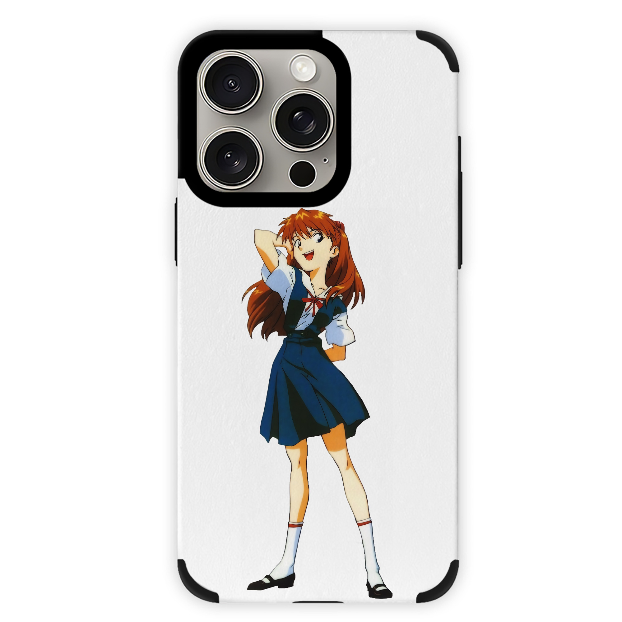 （画像用） EVA 新世紀エヴァンゲリオン 【iPhone15ProMax対応】 PUレザー スマホケース 耐衝撃＆黄変防止