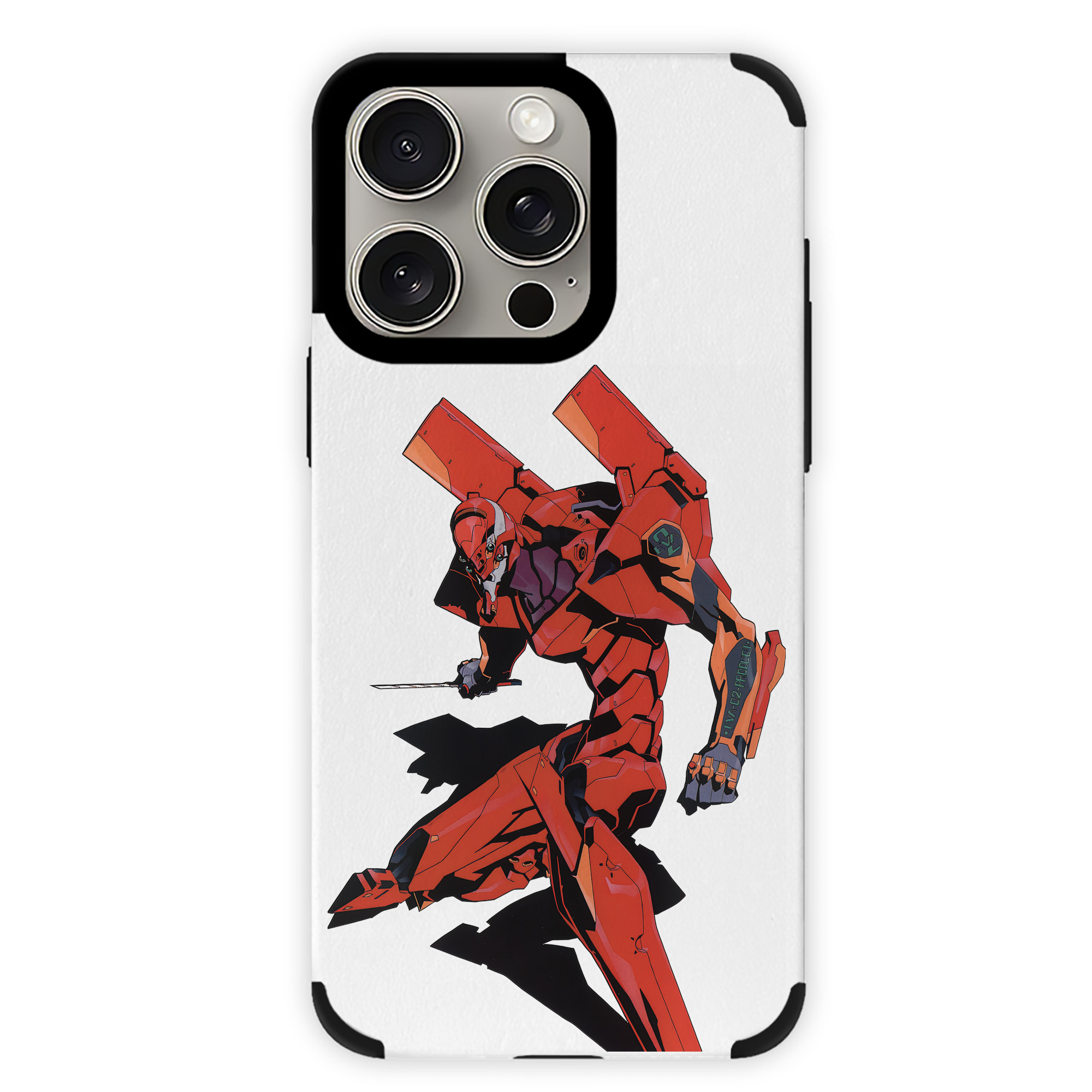 （画像用） EVA 新世紀エヴァンゲリオン 【iPhone15ProMax対応】 PUレザー スマホケース 耐衝撃＆黄変防止