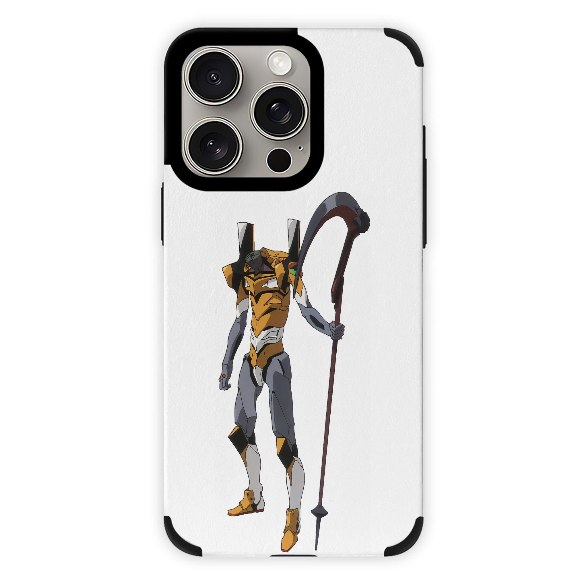 （画像用） EVA 新世紀エヴァンゲリオン 【iPhone15ProMax対応】 PUレザー スマホケース 耐衝撃＆黄変防止
